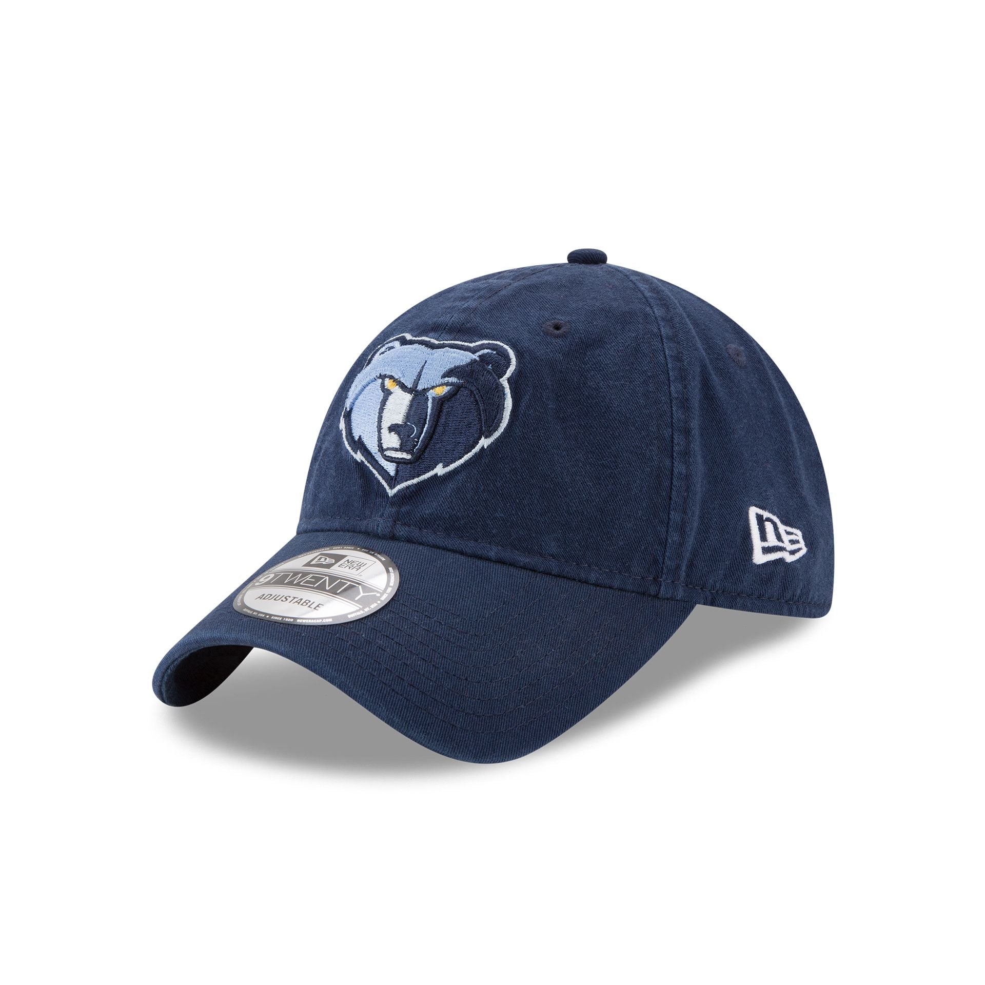Memphis Grizzlies Core Classic Blue 9TWENTY Adjustable Hat