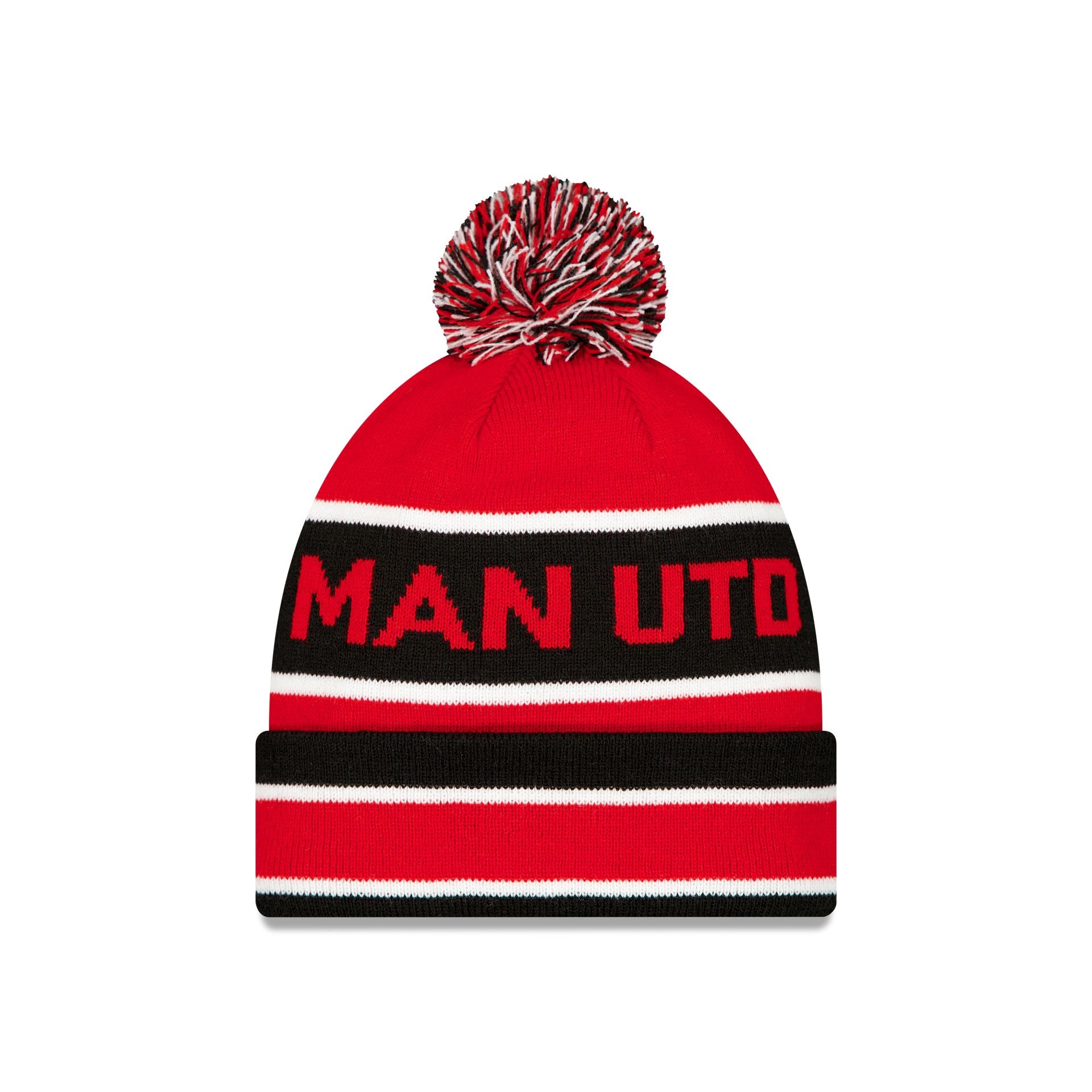 Manchester United FC Sport Pom Knit Hat - Image 2