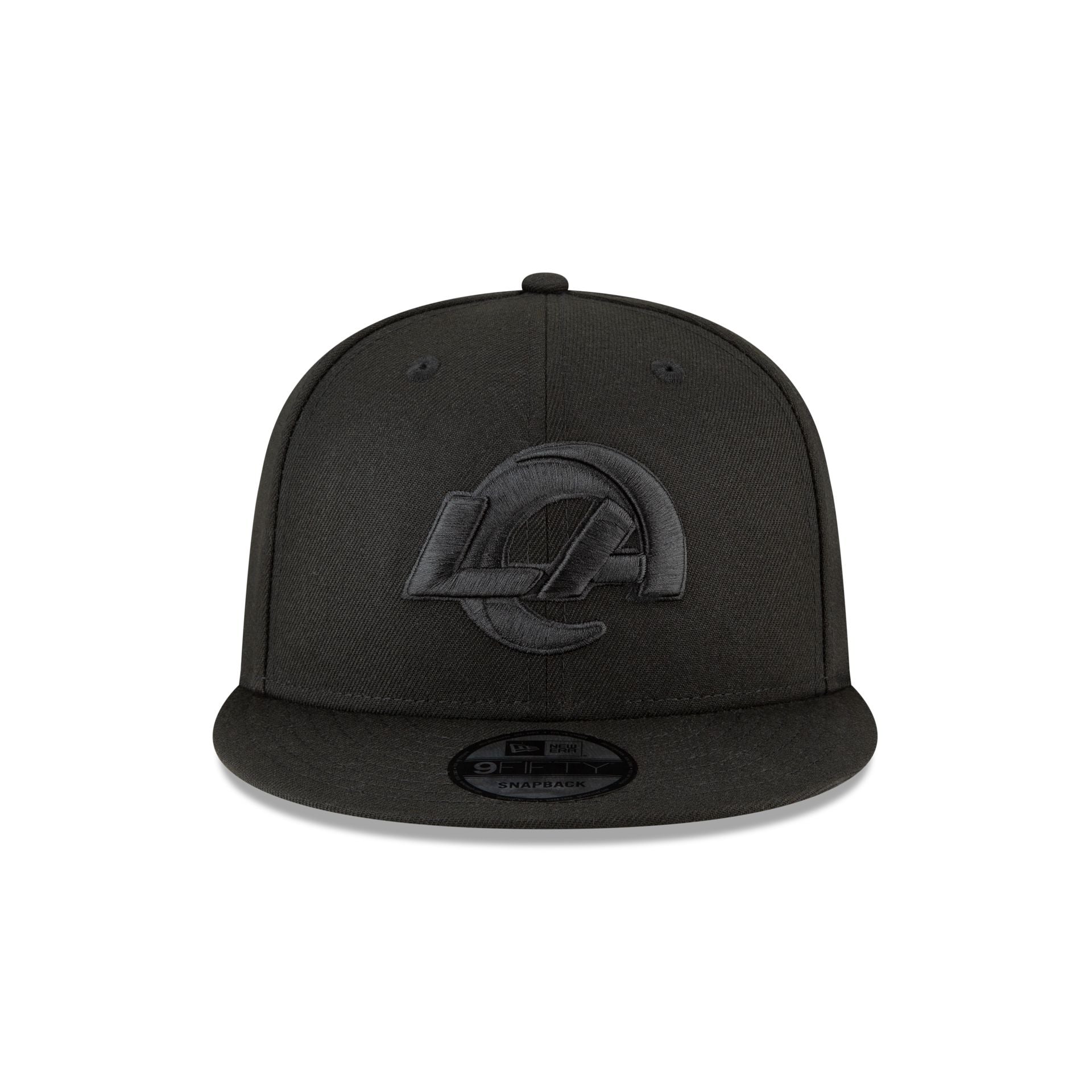 Los Angeles Rams Basic Black on Black 9FIFTY Snapback - Image 2