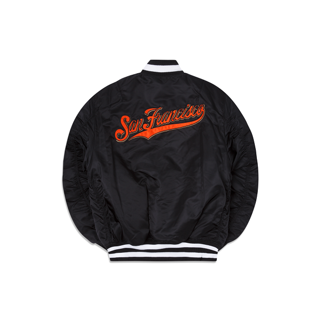 Alpha Industries X San Francisco Giants MA-1 Bomber Jacket - Image 2