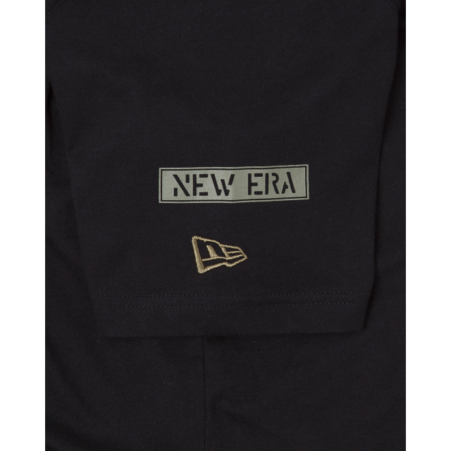 Alpha Industries X New Era Black T-Shirt - Image 3