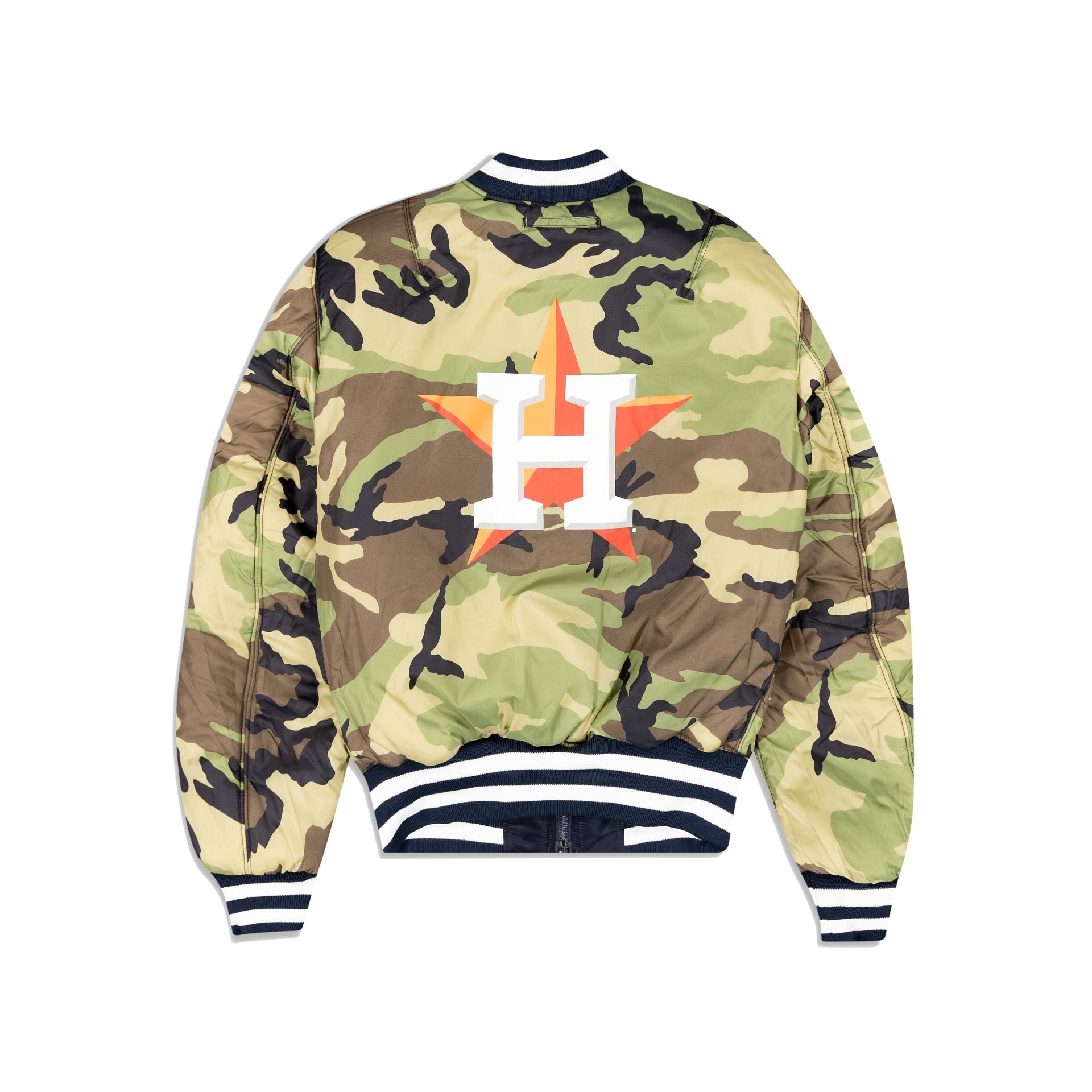 Alpha Industries X Houston Astros MA-1 Bomber Jacket - Image 7