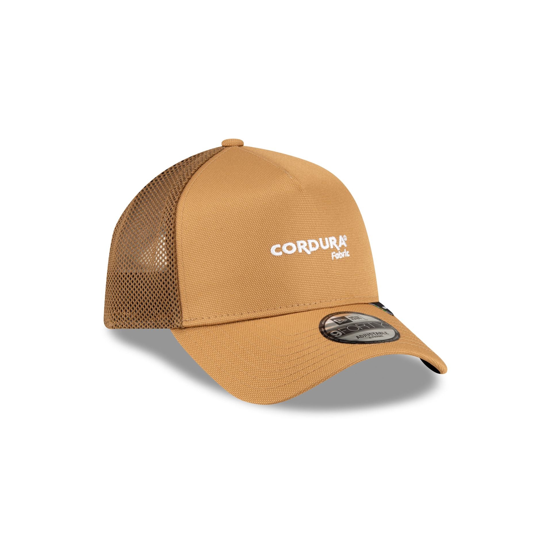 New Era Cap Cordura Re Cor Camel 9FORTY A-Frame Trucker Hat - Image 3