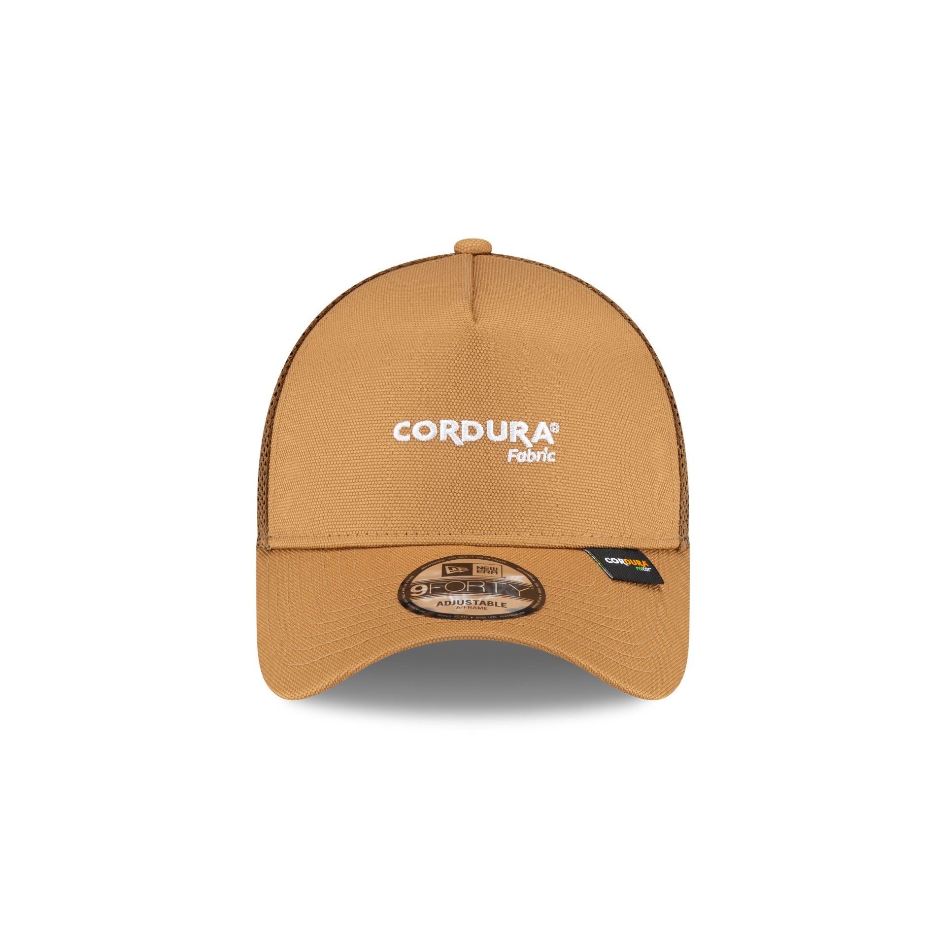 New Era Cap Cordura Re Cor Camel 9FORTY A-Frame Trucker Hat - Image 2