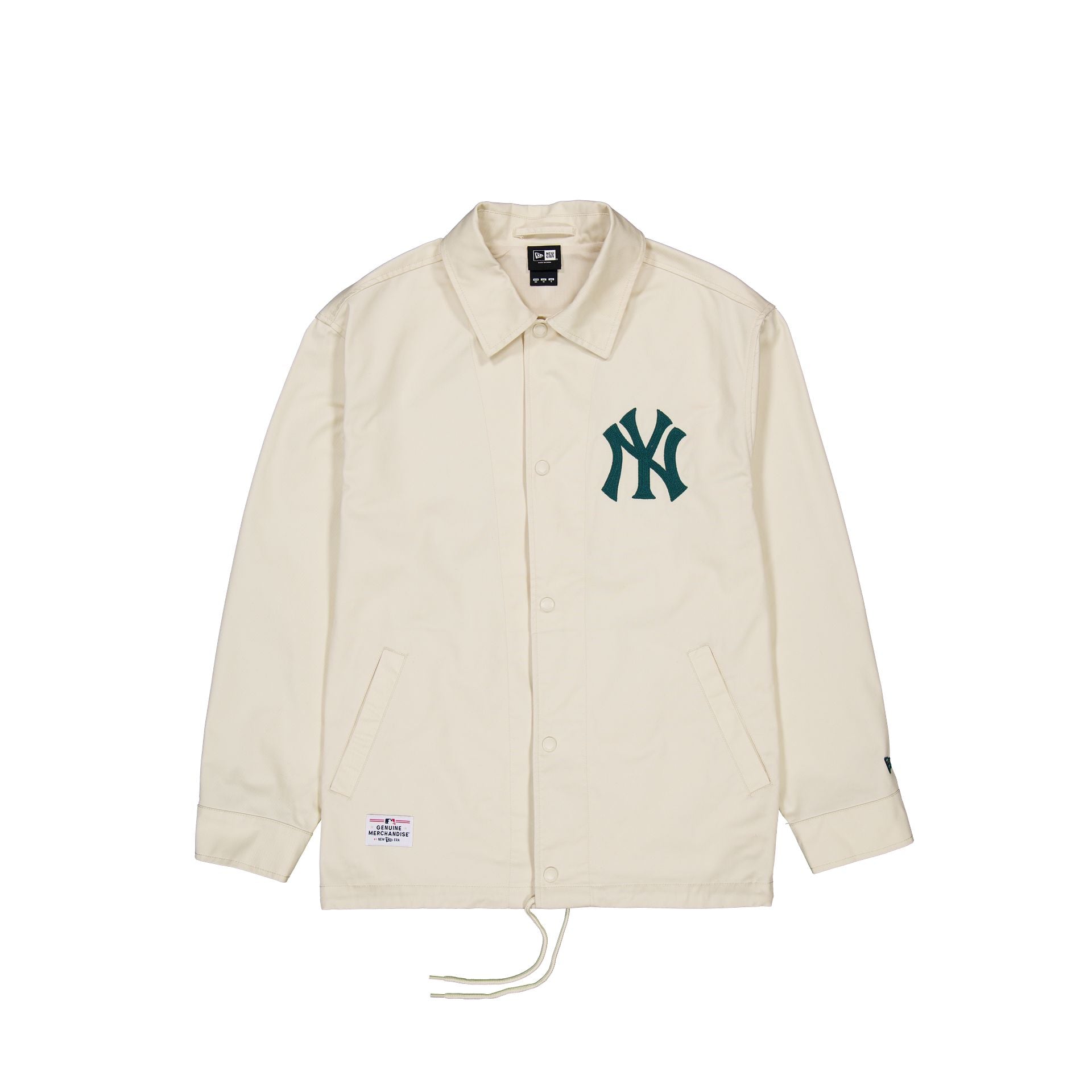 New York Yankees Ivory Coach Jacket - Image 2