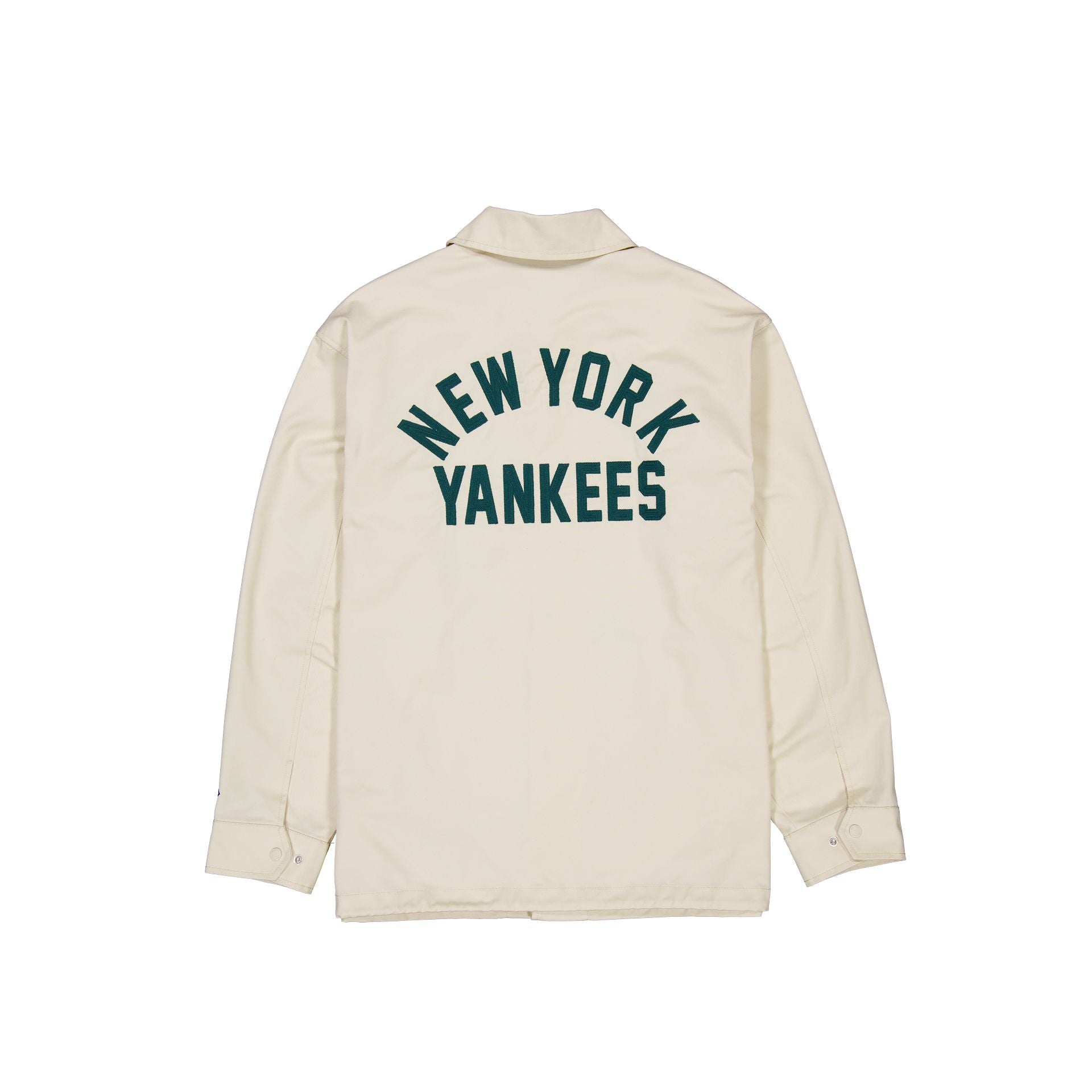 New York Yankees Ivory Coach Jacket - Image 3
