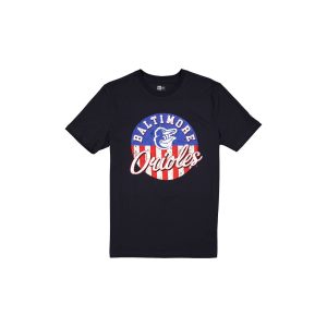 Baltimore Orioles Independence Day 2025 Navy T-Shirt
