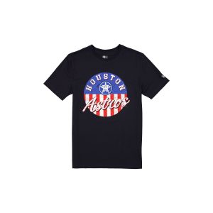 Houston Astros Independence Day 2025 Navy T-Shirt
