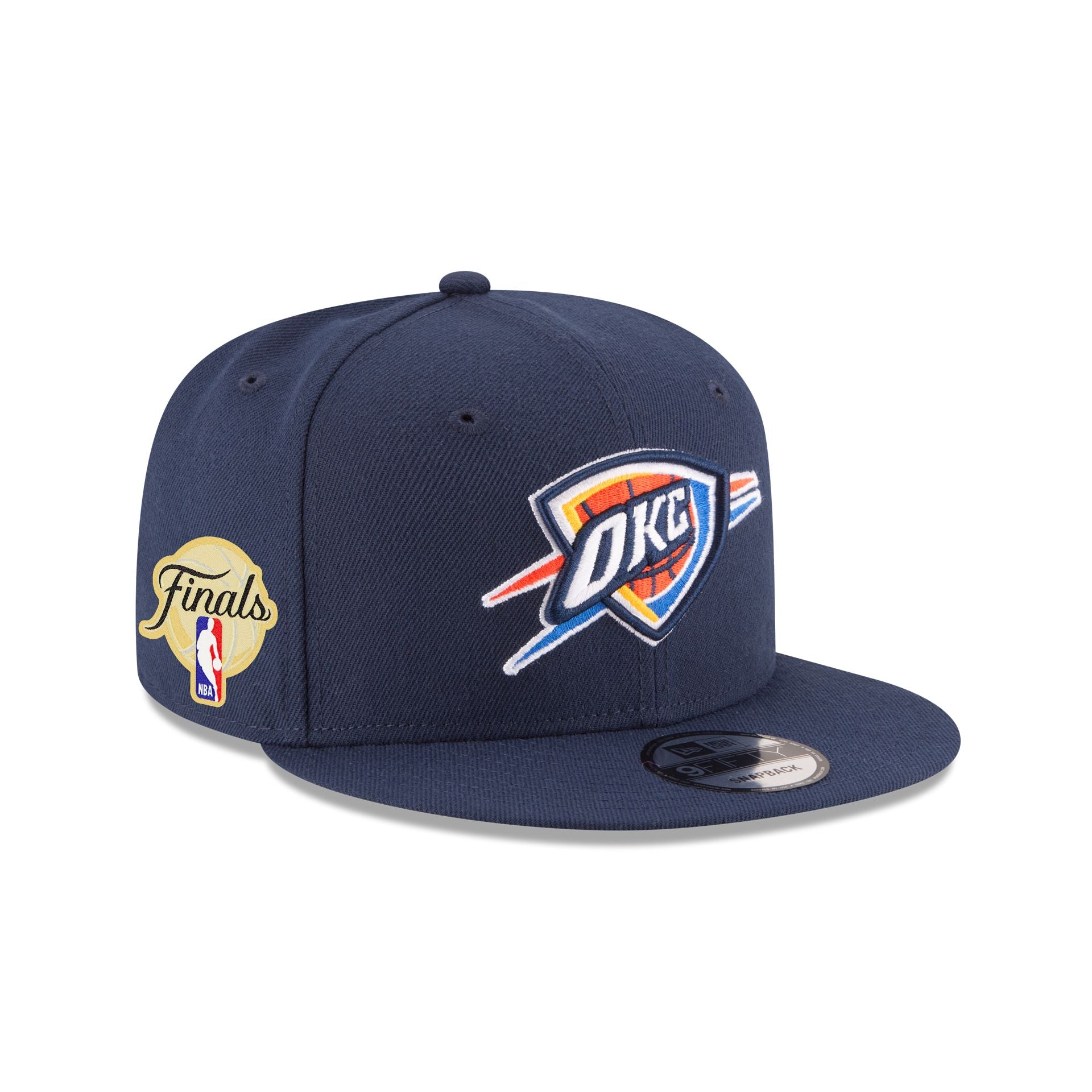 Oklahoma City Thunder 2025 NBA Finals Sidepatch 9FIFTY Snapback Hat