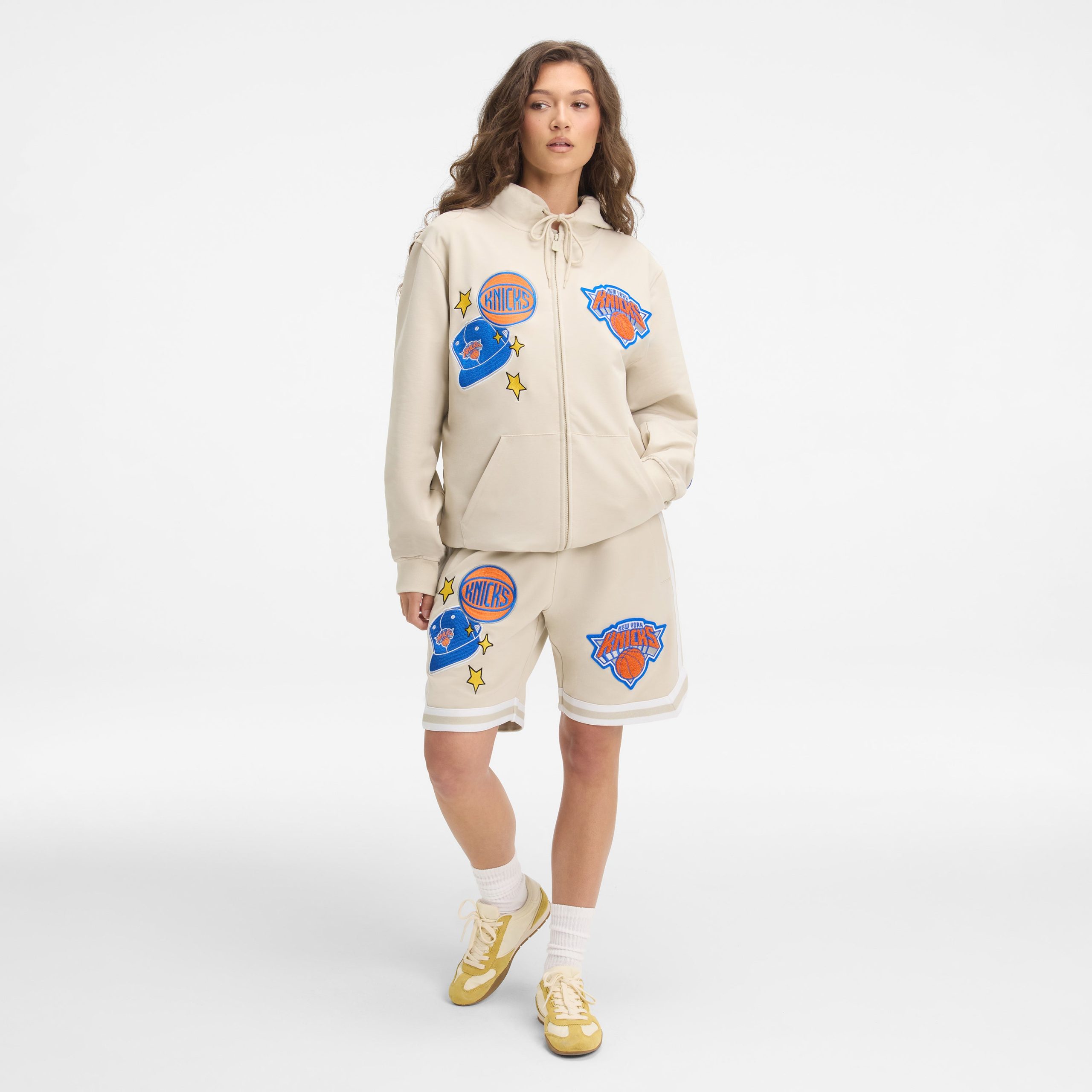 Philadelphia 76ers Stone Logo Select Full-Zip Hoodie - Image 7