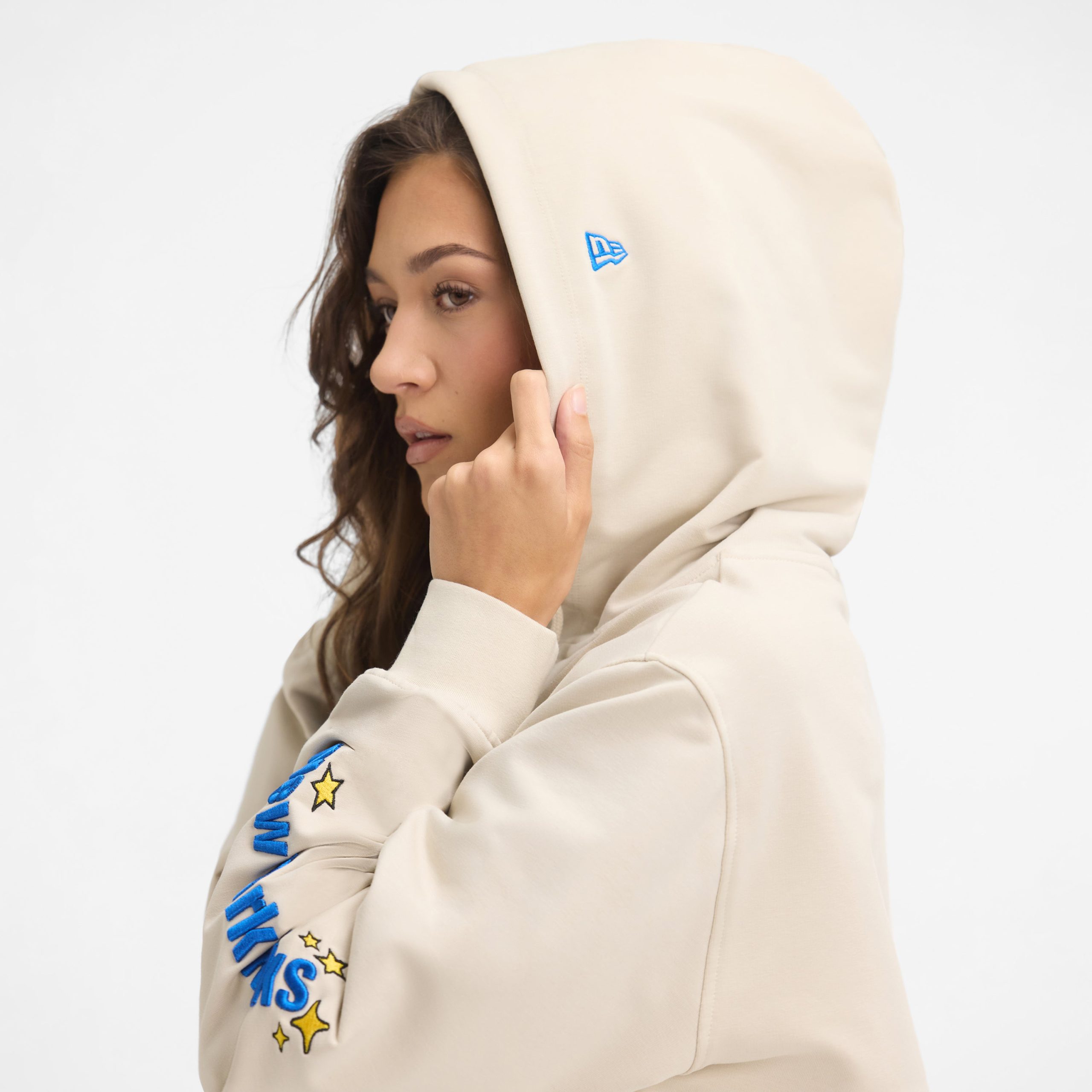 Philadelphia 76ers Stone Logo Select Full-Zip Hoodie - Image 6