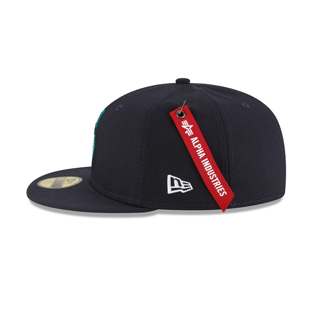 Alpha Industries X Seattle Mariners 59FIFTY Fitted Hat - Image 4