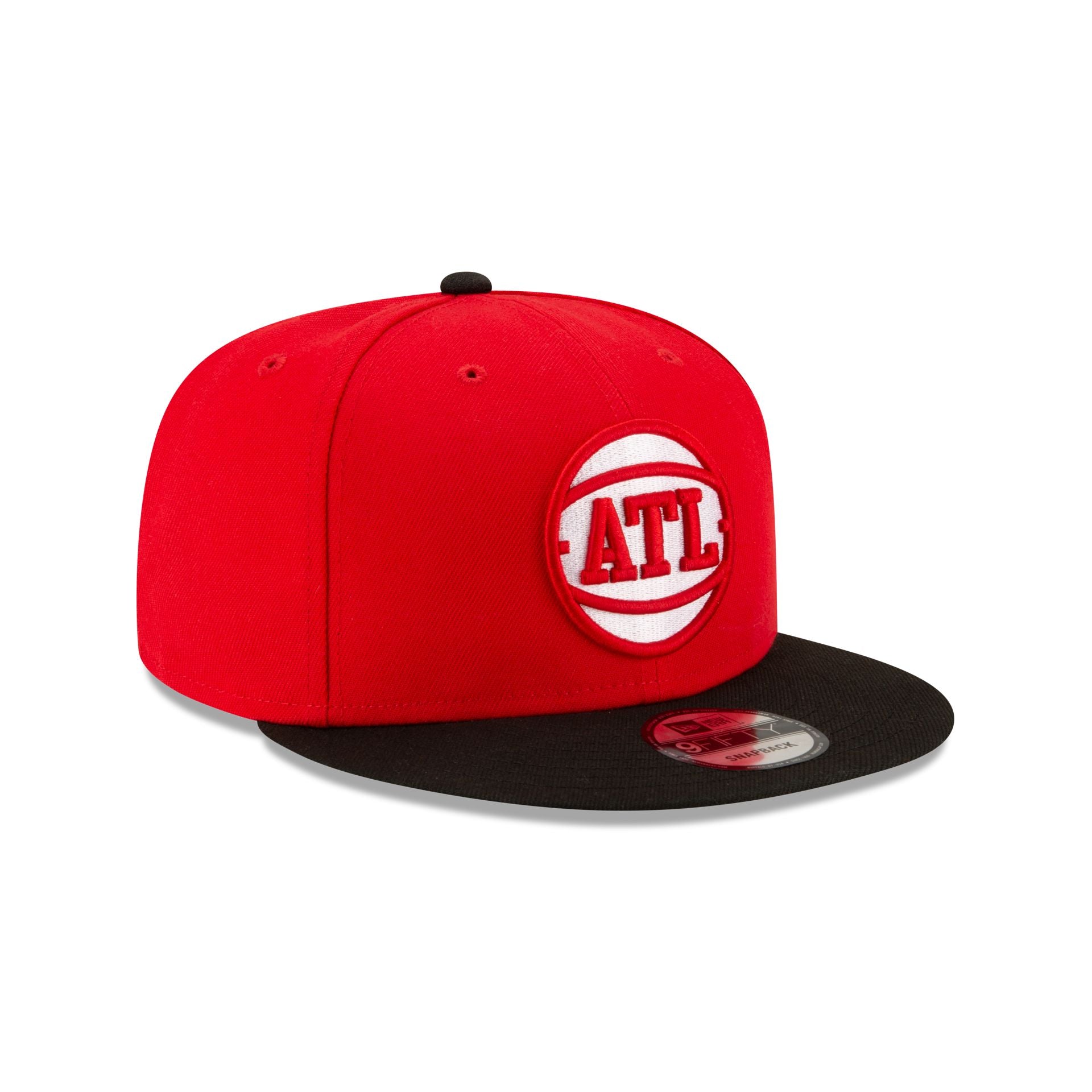 Atlanta Hawks Basic Two Tone 9FIFTY Snapback Hat - Image 3
