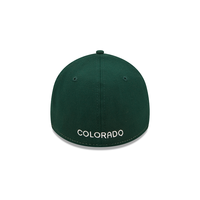 Colorado Rockies City Connect 39THIRTY Stretch Fit Hat - Image 6