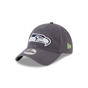 Seattle Seahawks NFL Core Classic Graphite 9TWENTY Adjustable Hat