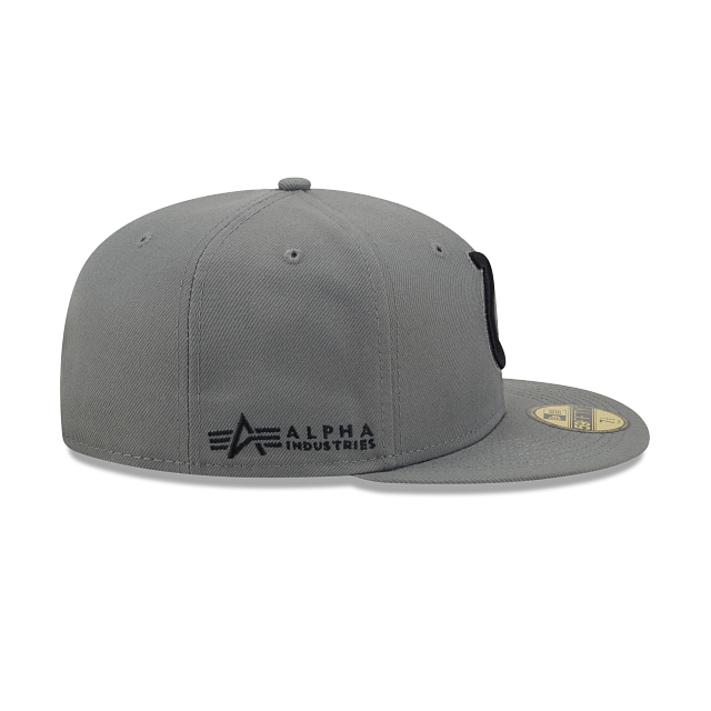 Alpha Industries X Indianapolis Colts Gray 59FIFTY Fitted Hat - Image 5