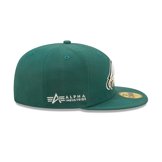 Alpha Industries X Philadelphia Eagles 59FIFTY Fitted Hat - Image 5