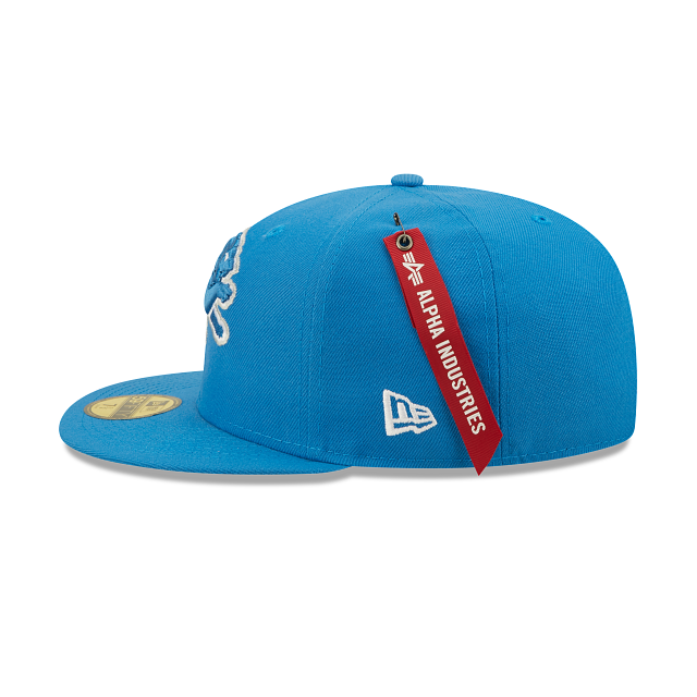 Alpha Industries X Detroit Lions 59FIFTY Fitted Hat - Image 4