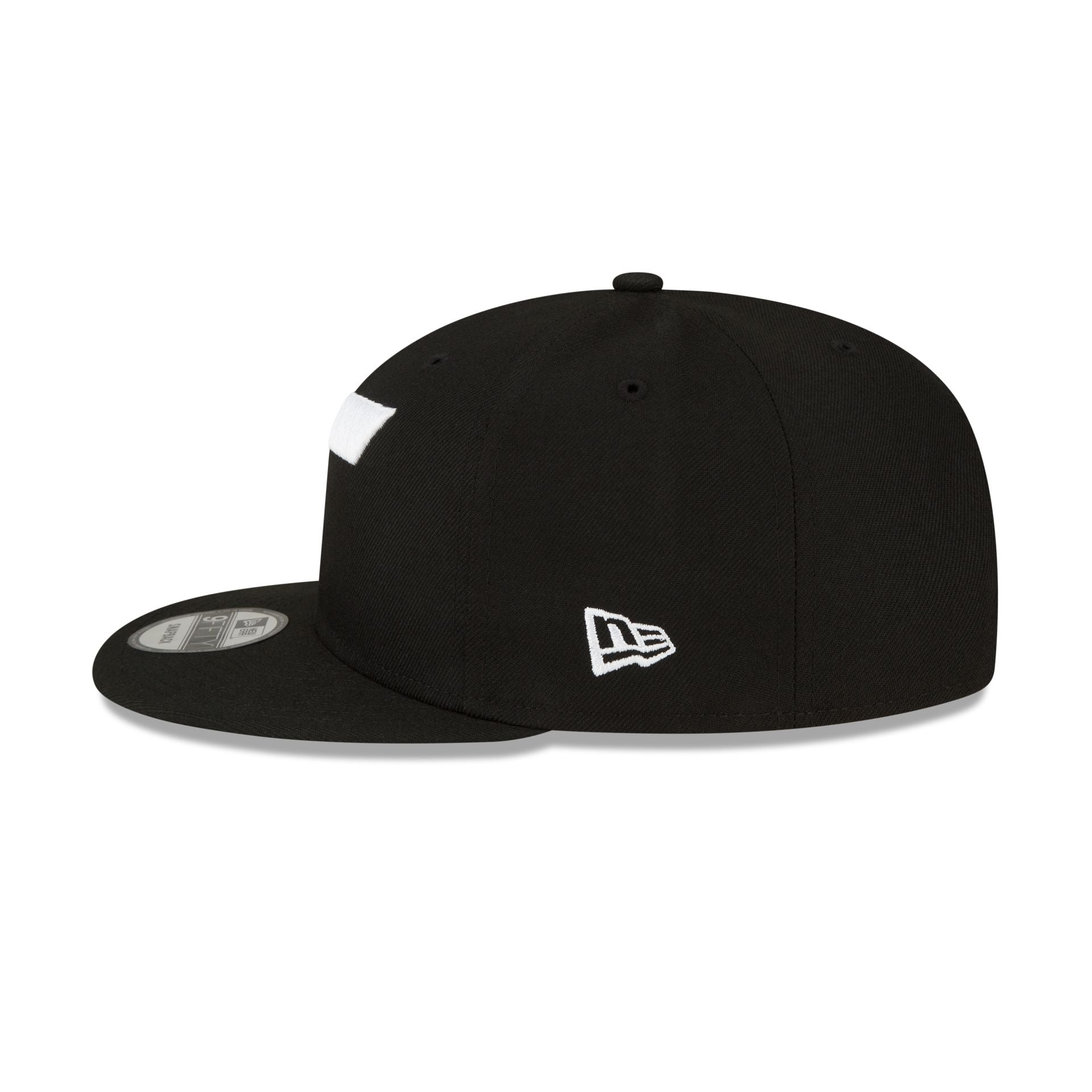 Utah Jazz Basic Black & White 9FIFTY Snapback Hat - Image 4