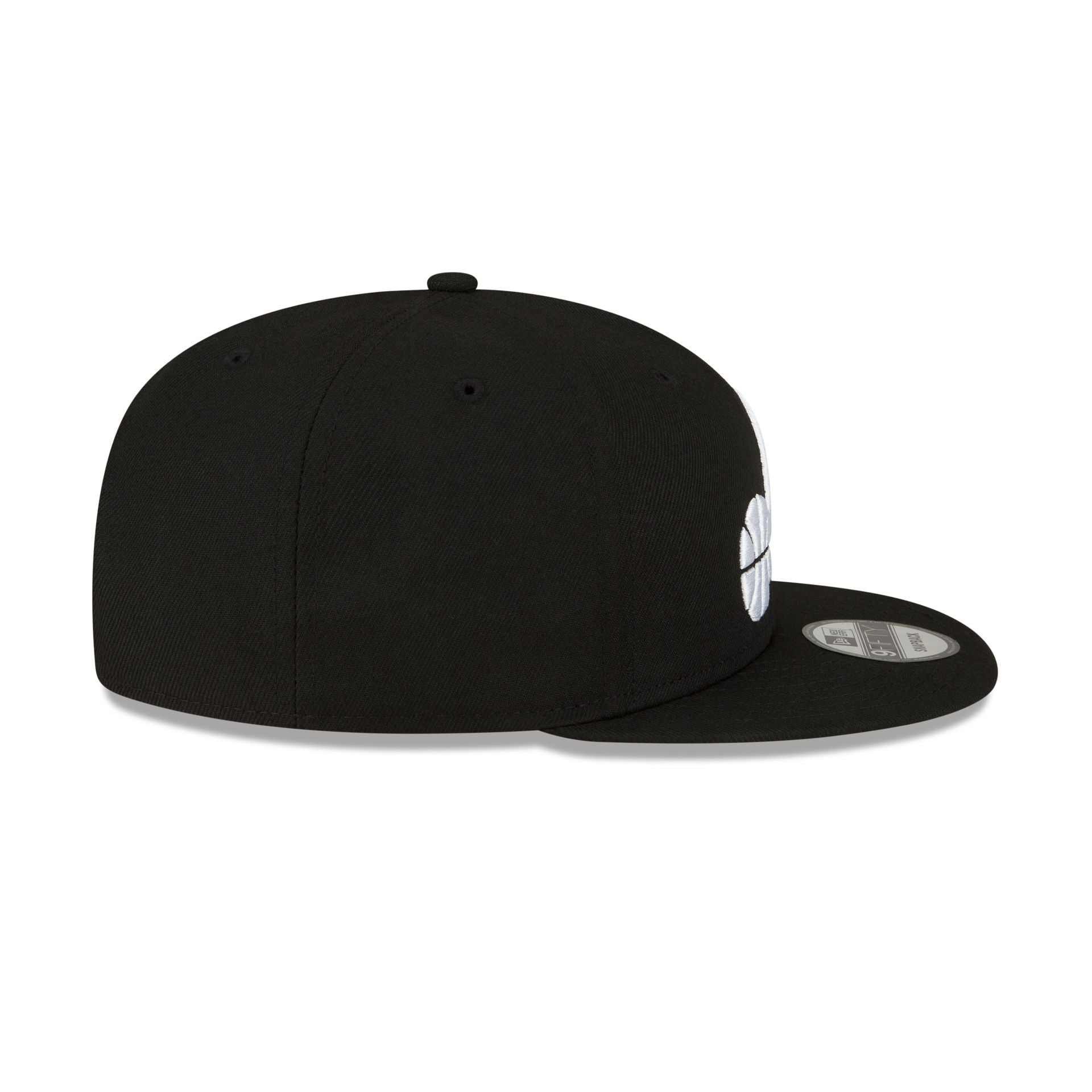 Utah Jazz Basic Black & White 9FIFTY Snapback Hat - Image 5