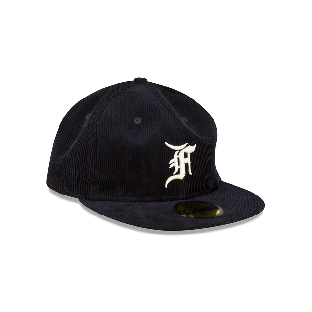 Fear of God Essentials Corduroy Navy 59FIFTY Fitted Hat - Image 3