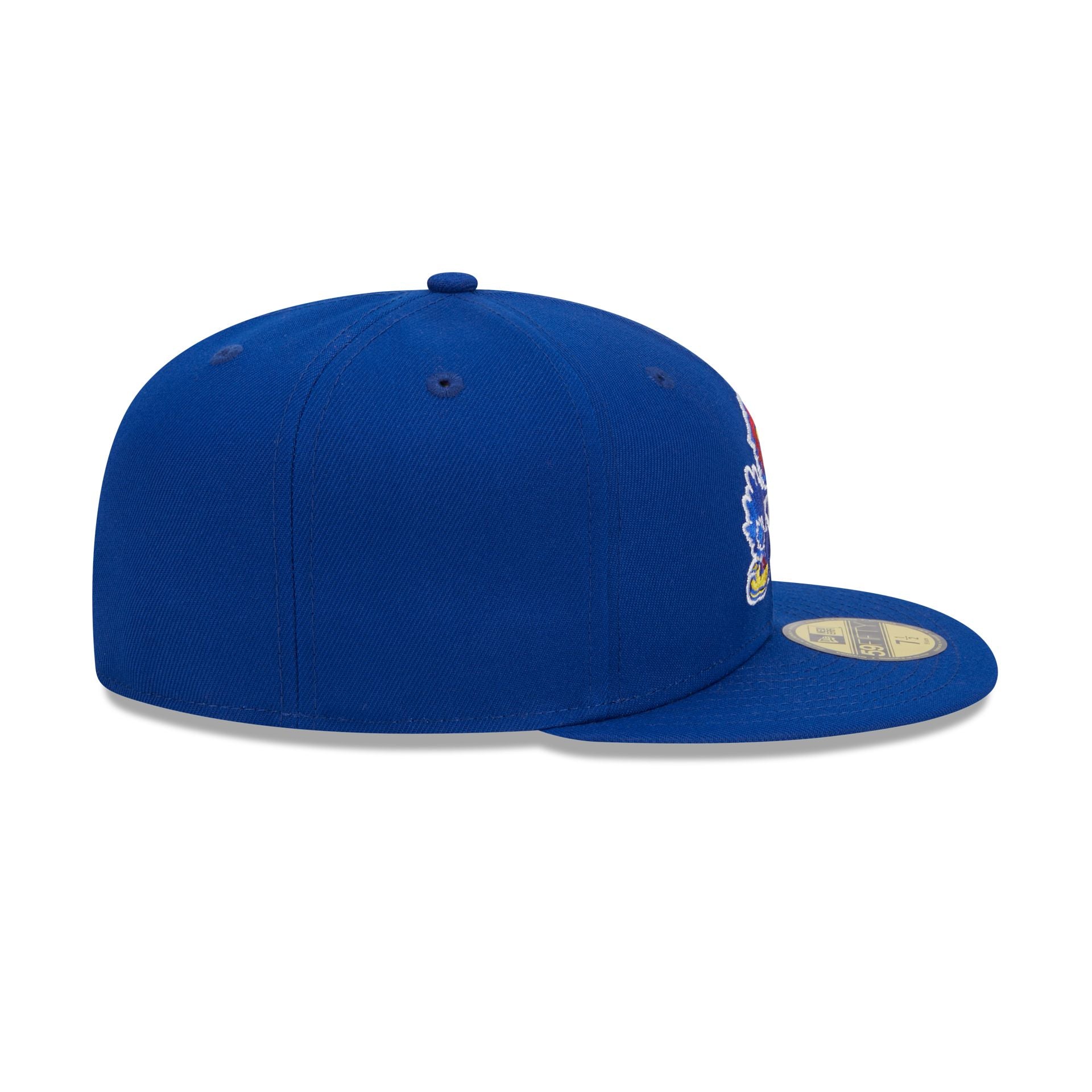 Kansas Jayhawks Blue 59FIFTY Fitted Hat - Image 5
