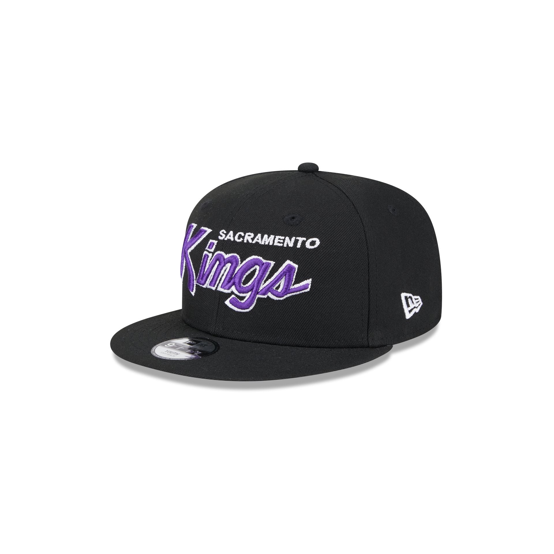 Sacramento Kings Script Kids 9FIFTY Snapback Hat - Image 3