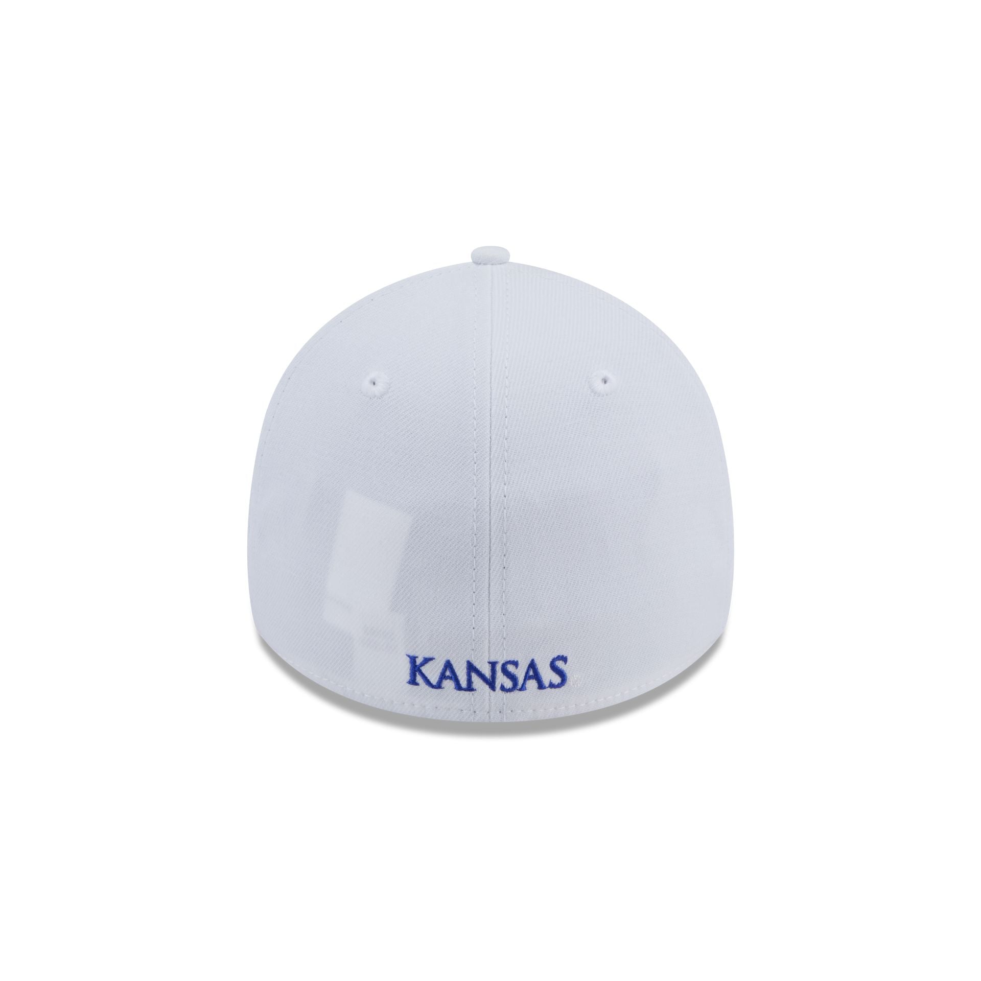 Kansas Jayhawks Chrome 39THIRTY Stretch Fit Hat - Image 6