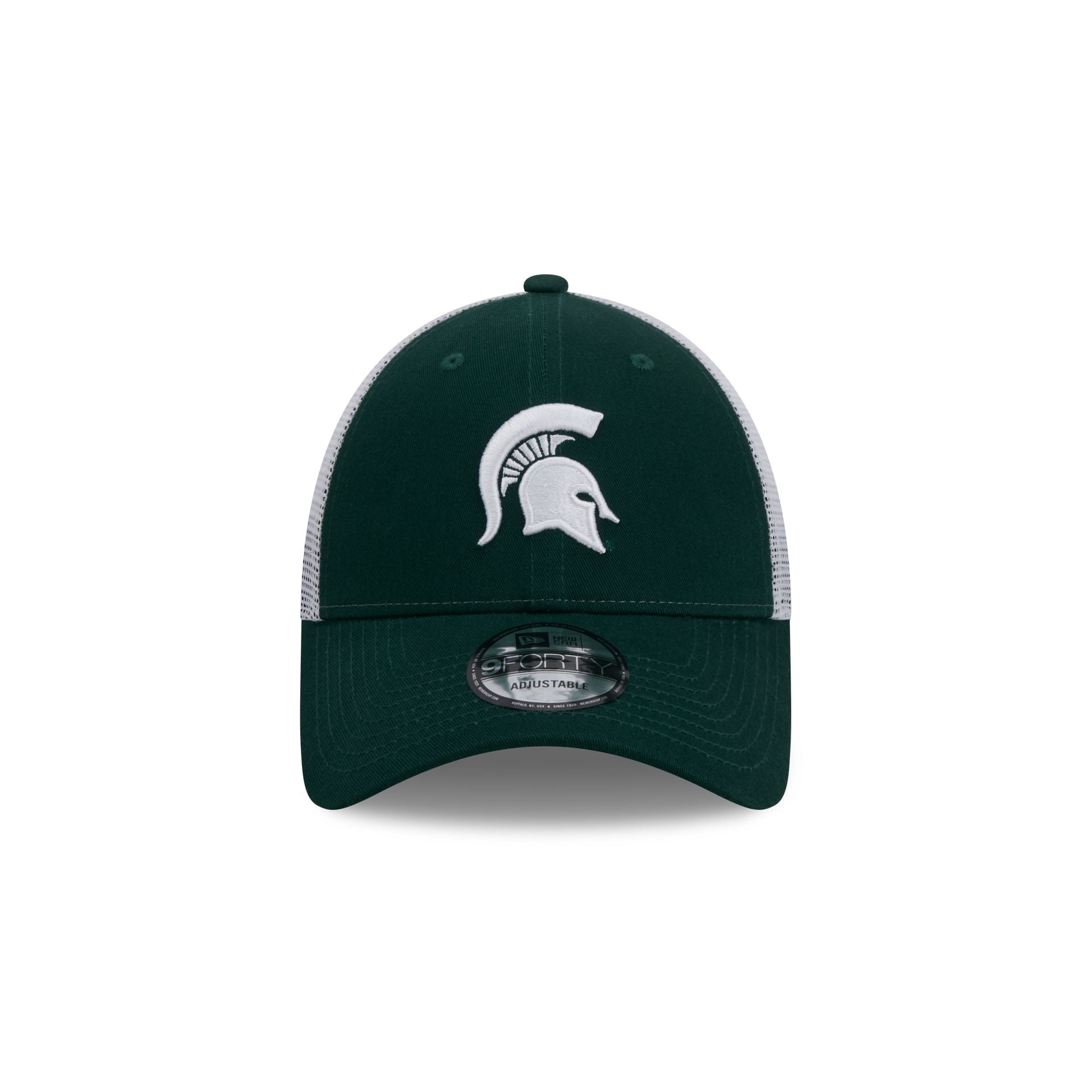 Michigan State Spartans Green 9FORTY Trucker Hat - Image 2