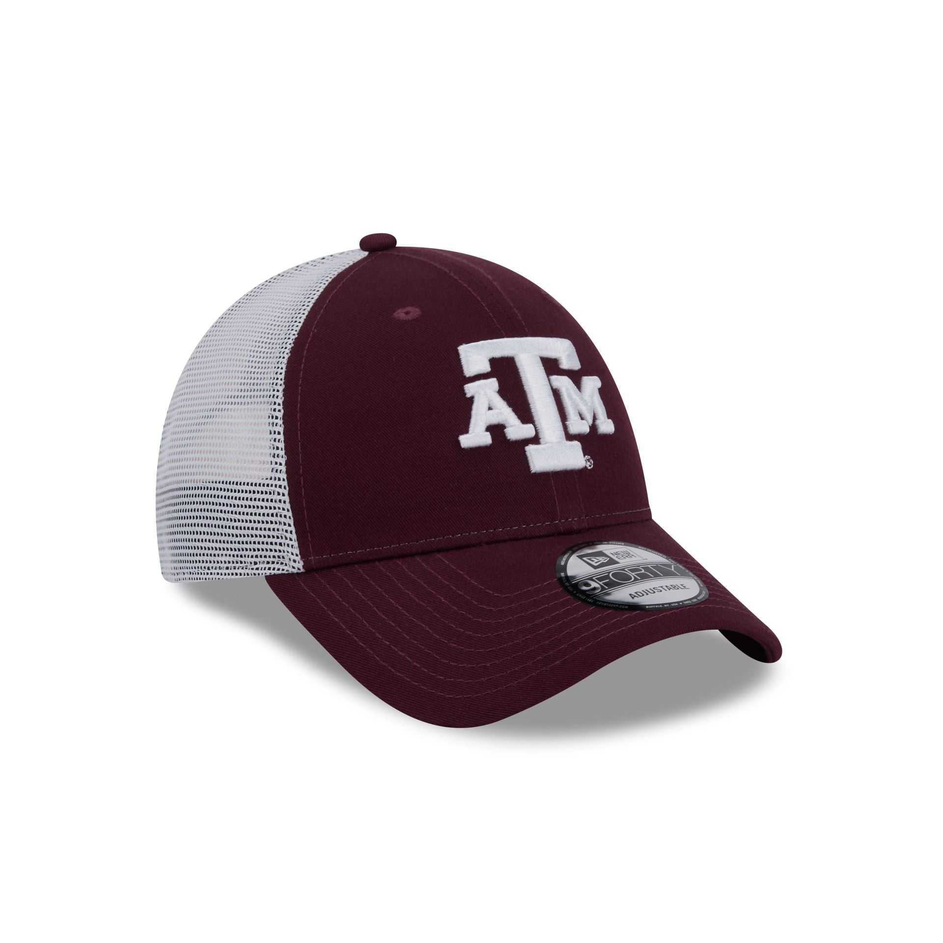Texas A&M Aggies Maroon 9FORTY Trucker Hat - Image 3