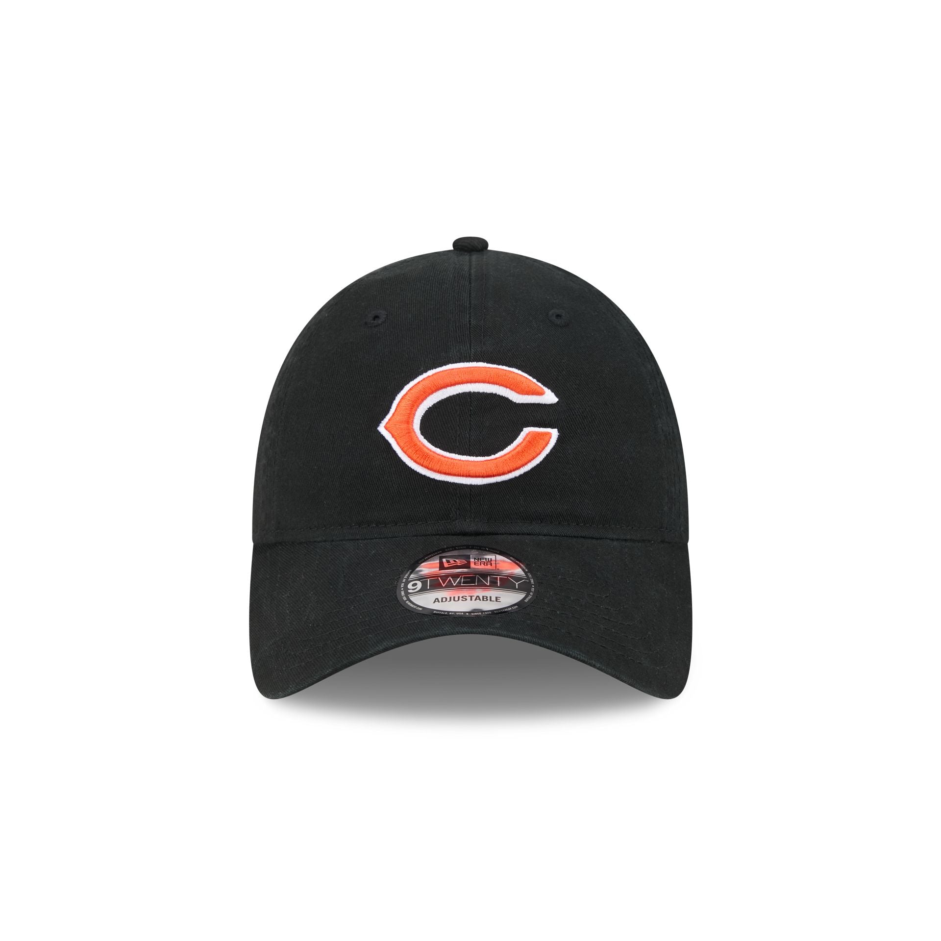 Chicago Bears Black 9TWENTY Adjustable Hat - Image 2