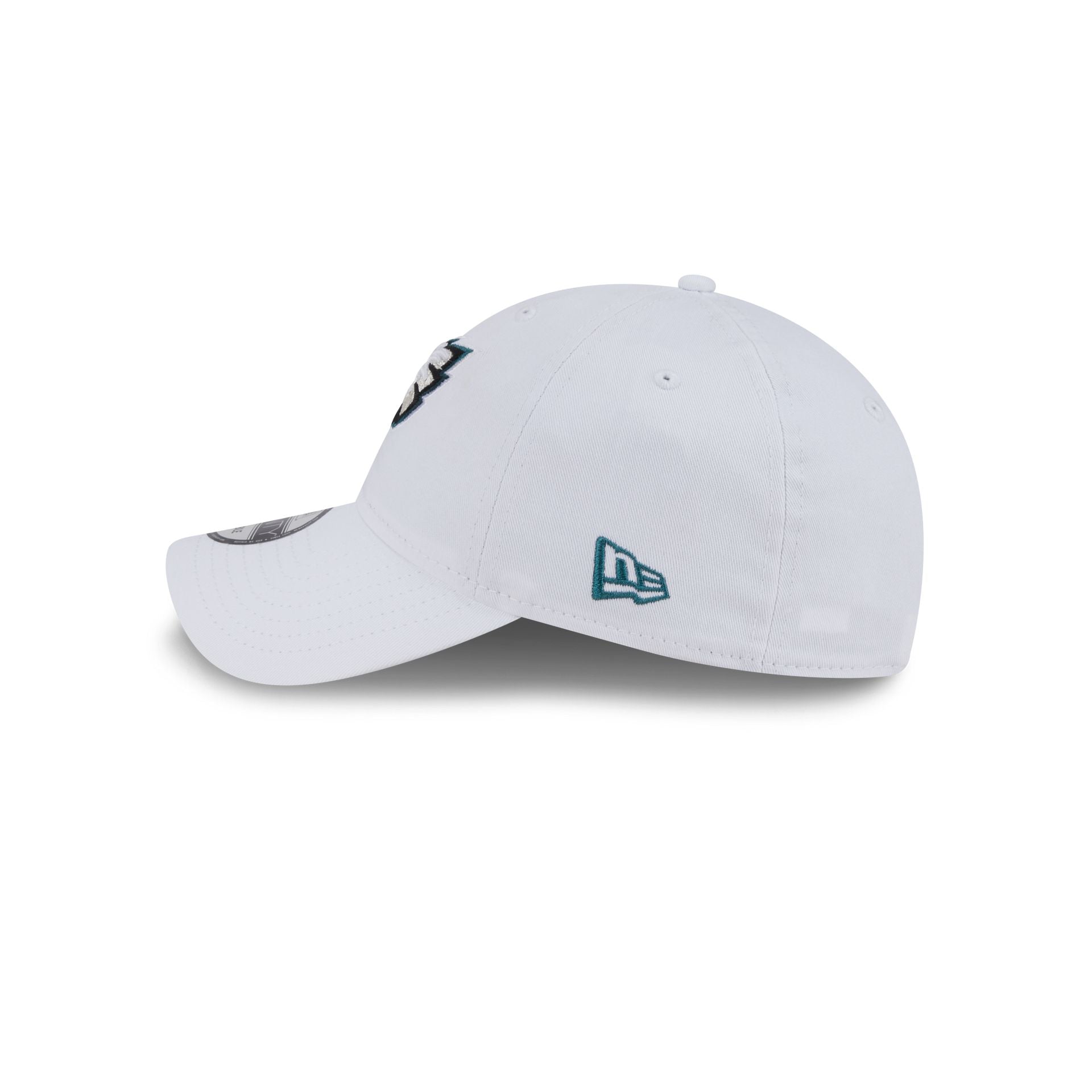 Philadelphia Eagles White 9TWENTY Adjustable Hat - Image 4