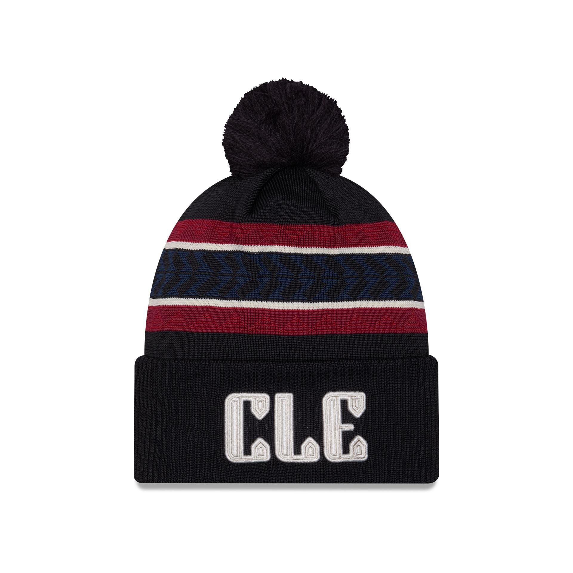 Cleveland Guardians City Connect Pom Knit Hat