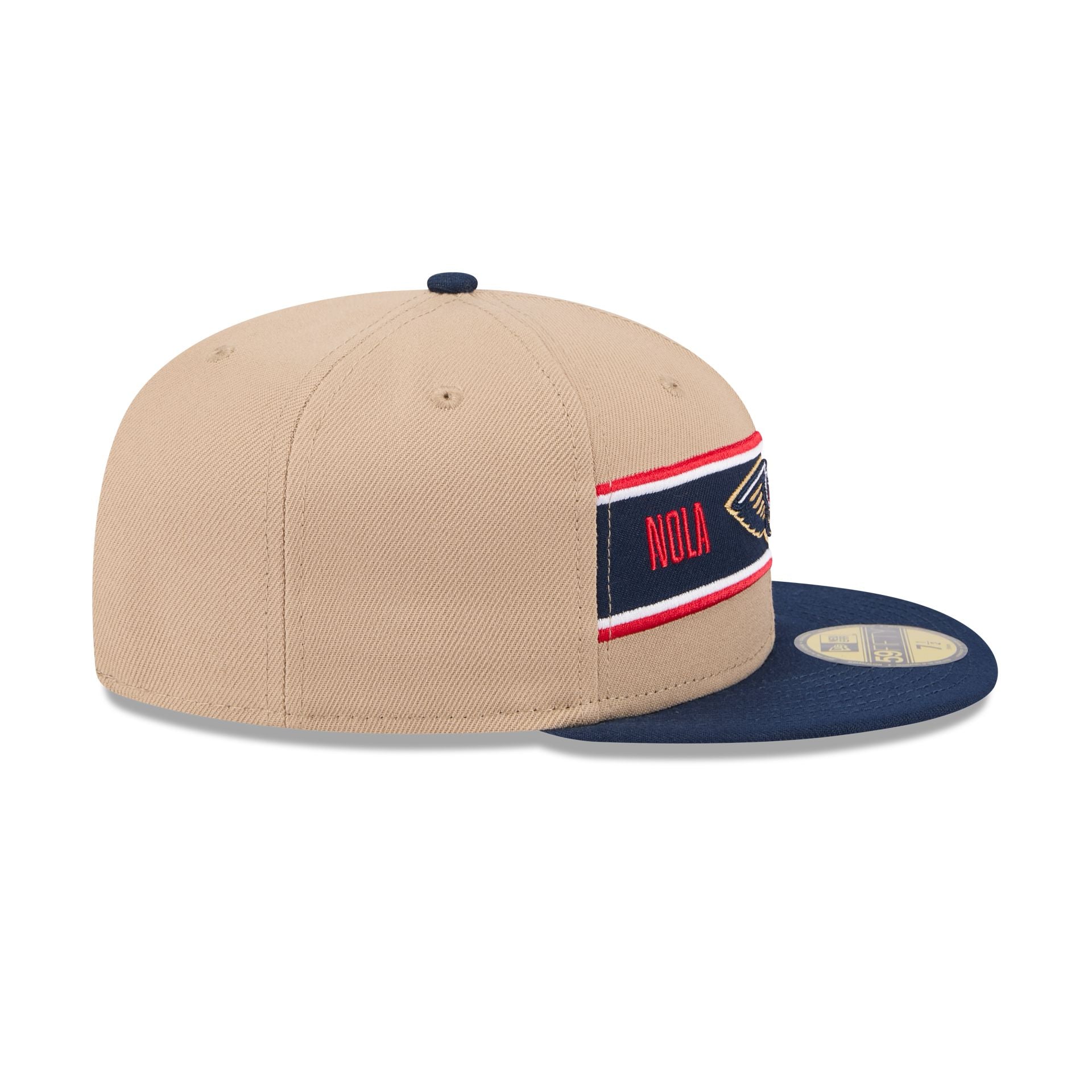 New Orleans Pelicans 2024 Draft 59FIFTY Fitted Hat - Image 5