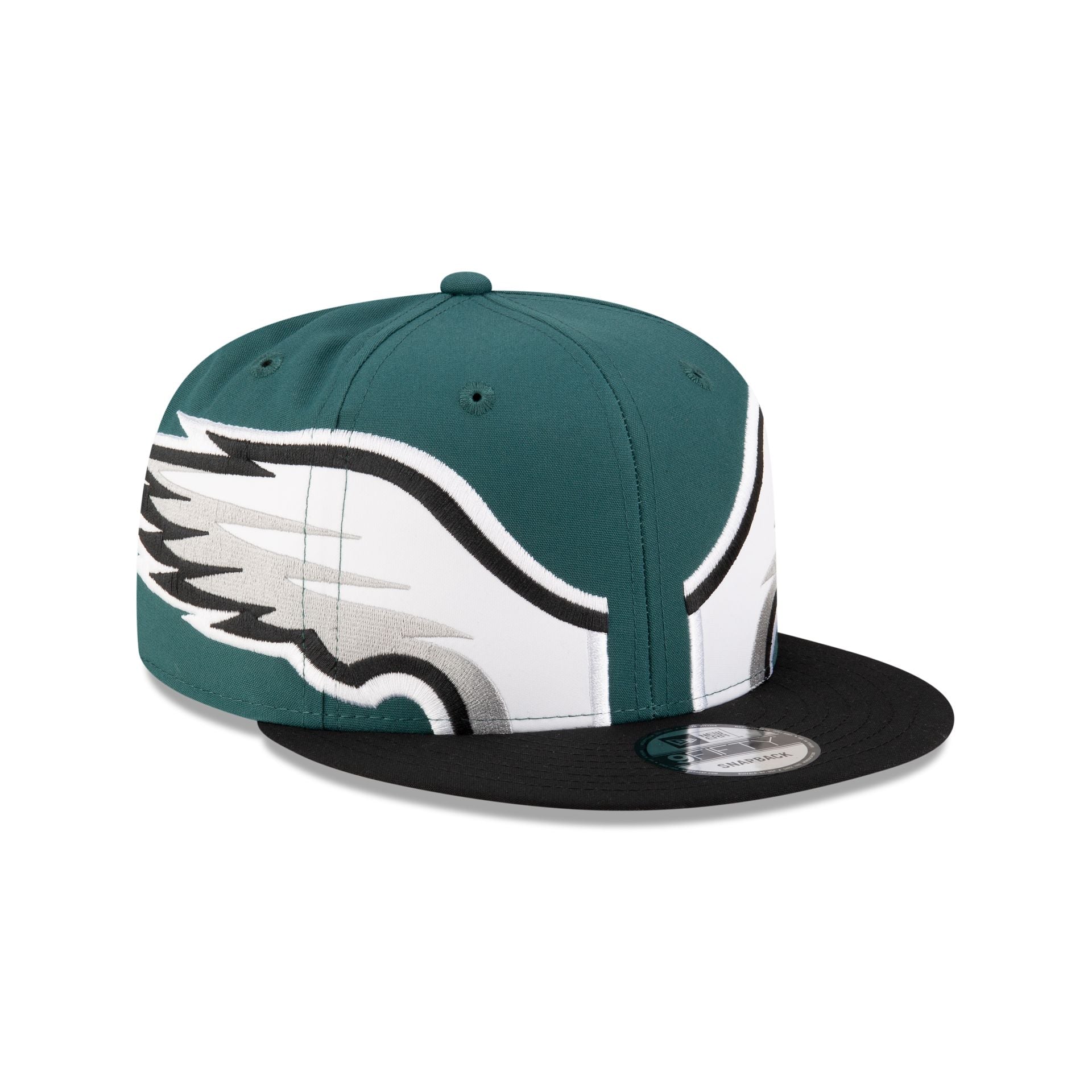 Philadelphia Eagles Helmet Pack 9FIFTY Snapback Hat - Image 3