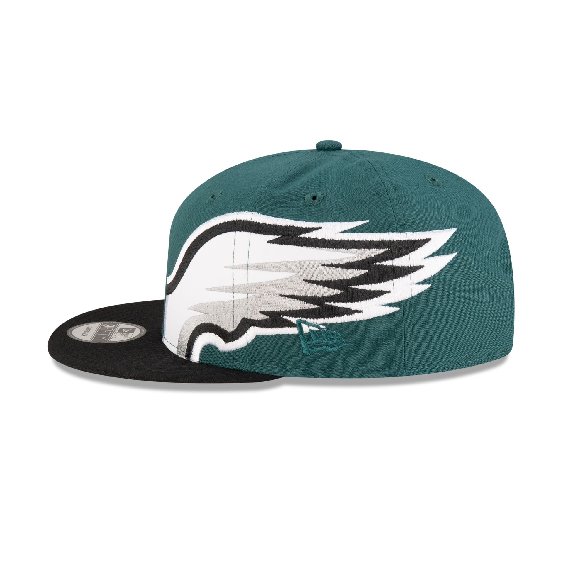 Philadelphia Eagles Helmet Pack 9FIFTY Snapback Hat - Image 4