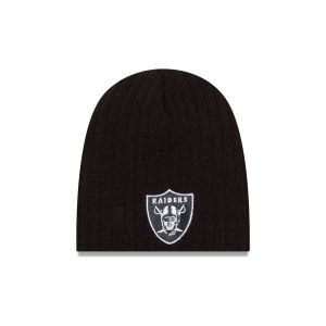 Las Vegas Raiders Mini Fan Kids Skull Knit Hat