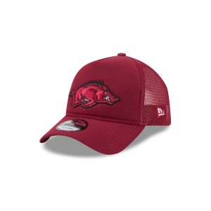 Arkansas Razorbacks Go-To 9FORTY A-Frame Trucker Hat