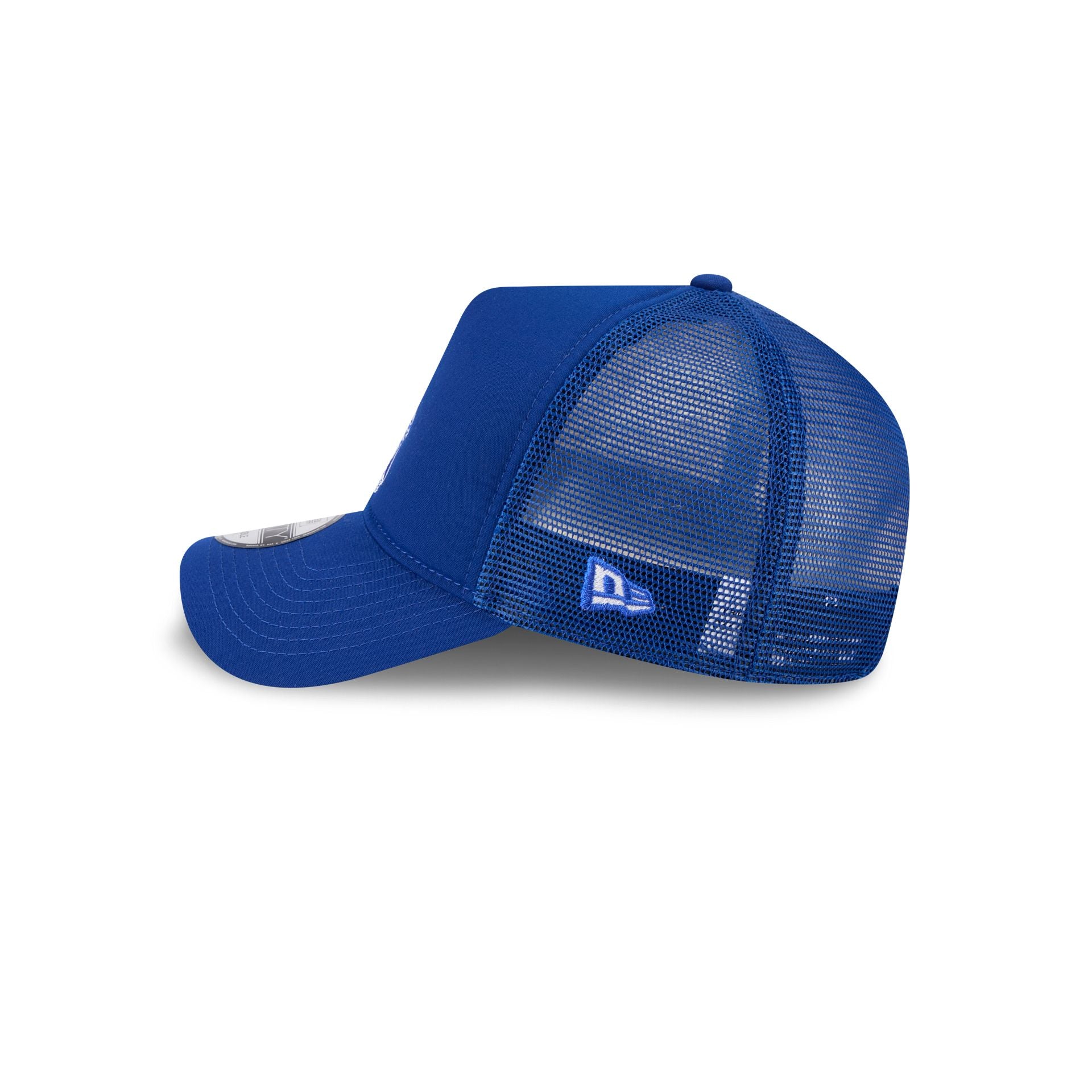 Duke Blue Devils Go-To 9FORTY A-Frame Trucker Hat - Image 4