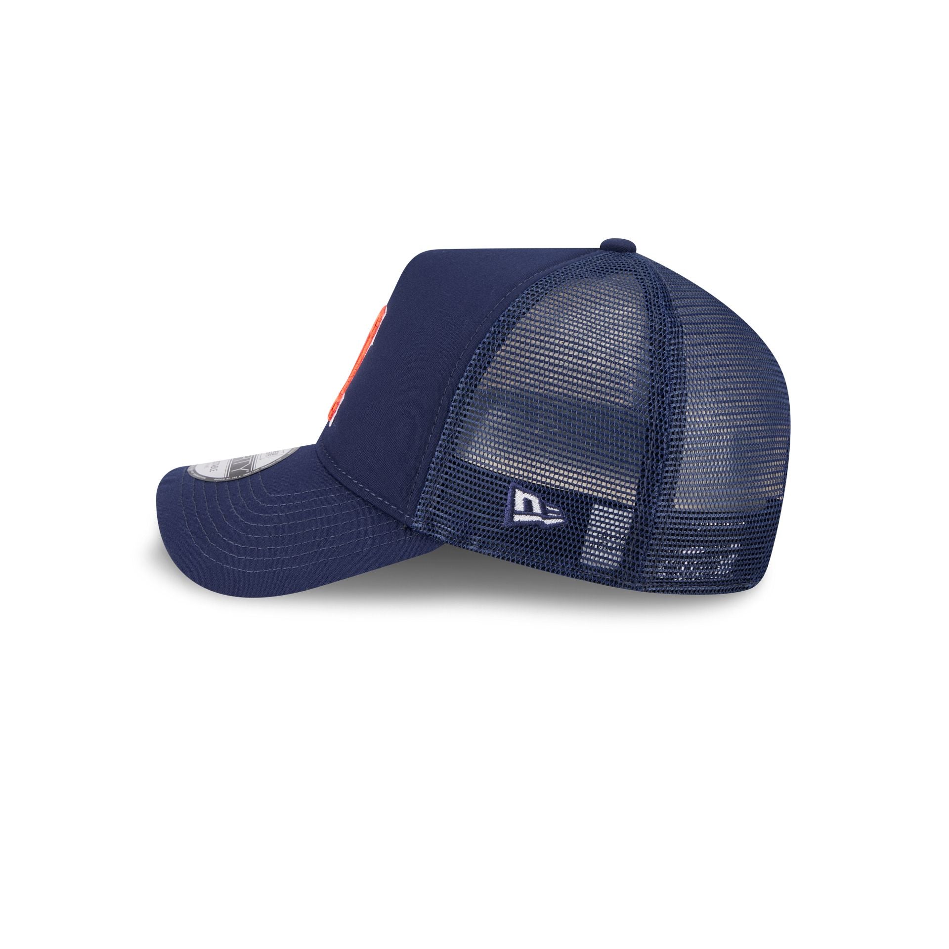Illinois Fighting Illini Go-To 9FORTY A-Frame Trucker Hat - Image 4