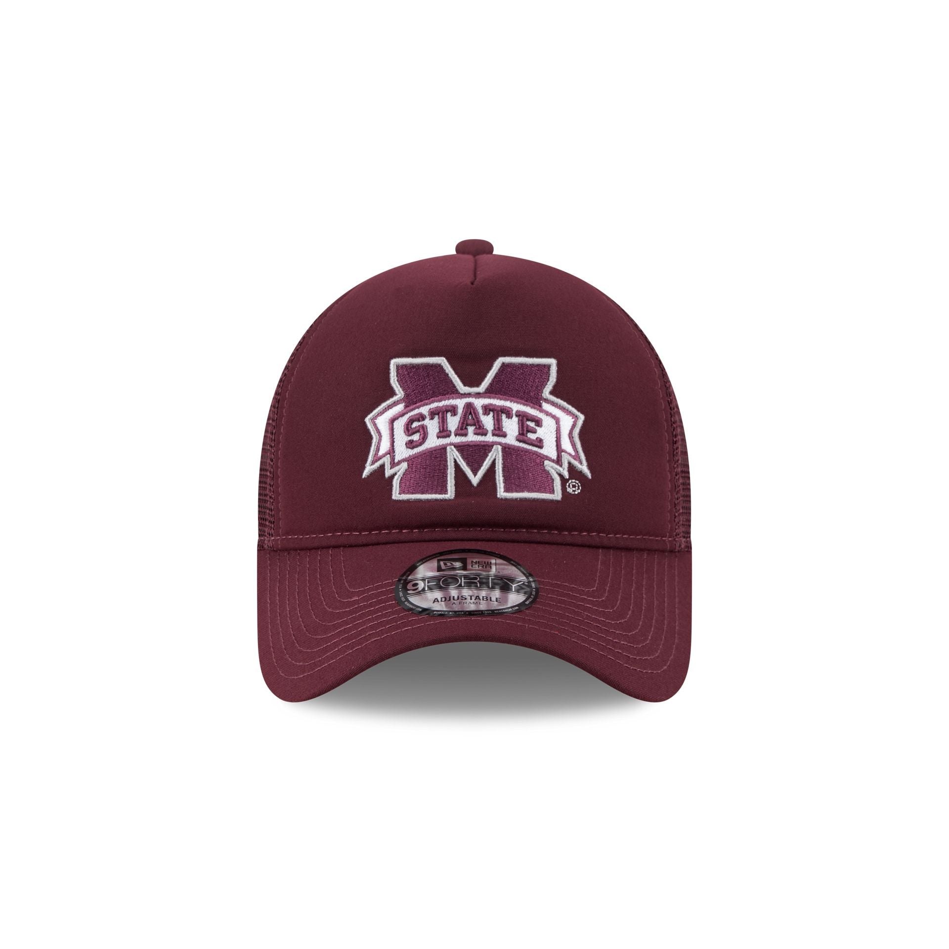 Mississippi State Bulldogs Go-To 9FORTY A-Frame Trucker Hat - Image 2