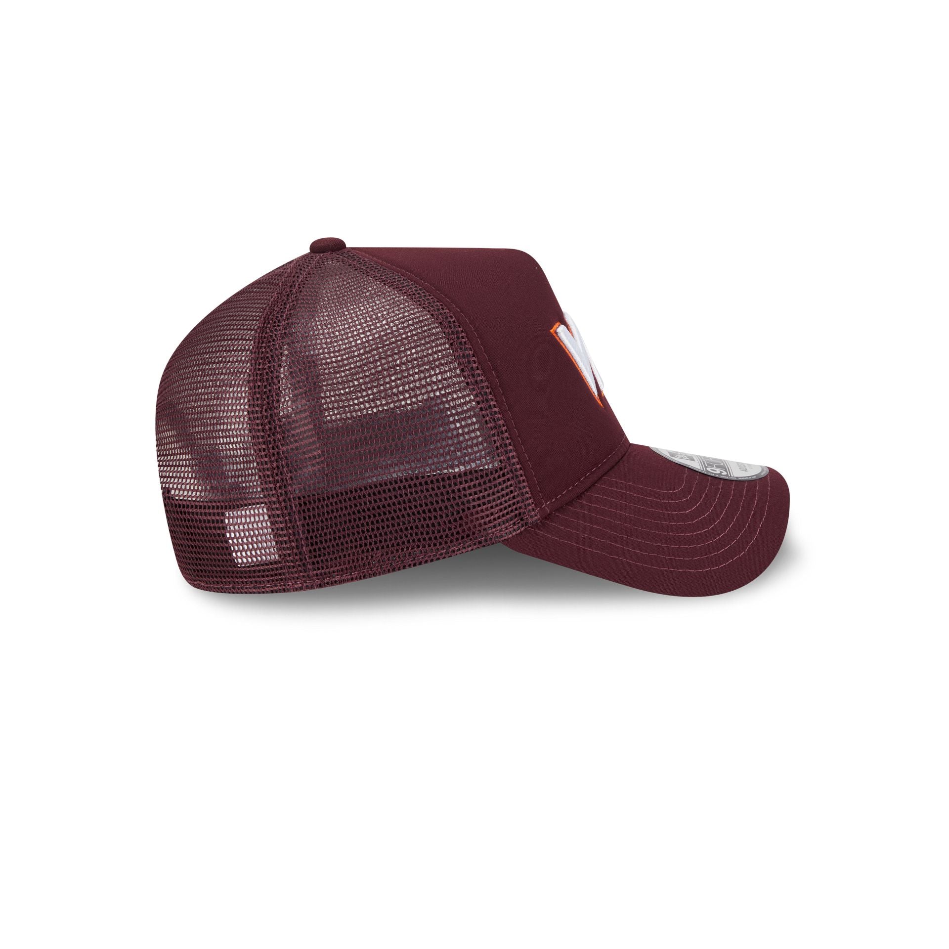 Virginia Tech Hokies Go-To 9FORTY A-Frame Trucker Hat - Image 5