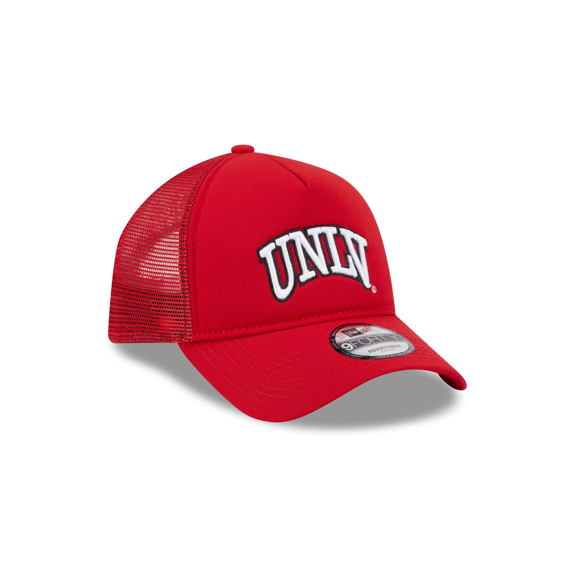 UNLV Runnin' Rebels Go-To 9FORTY A-Frame Trucker Hat - Image 3