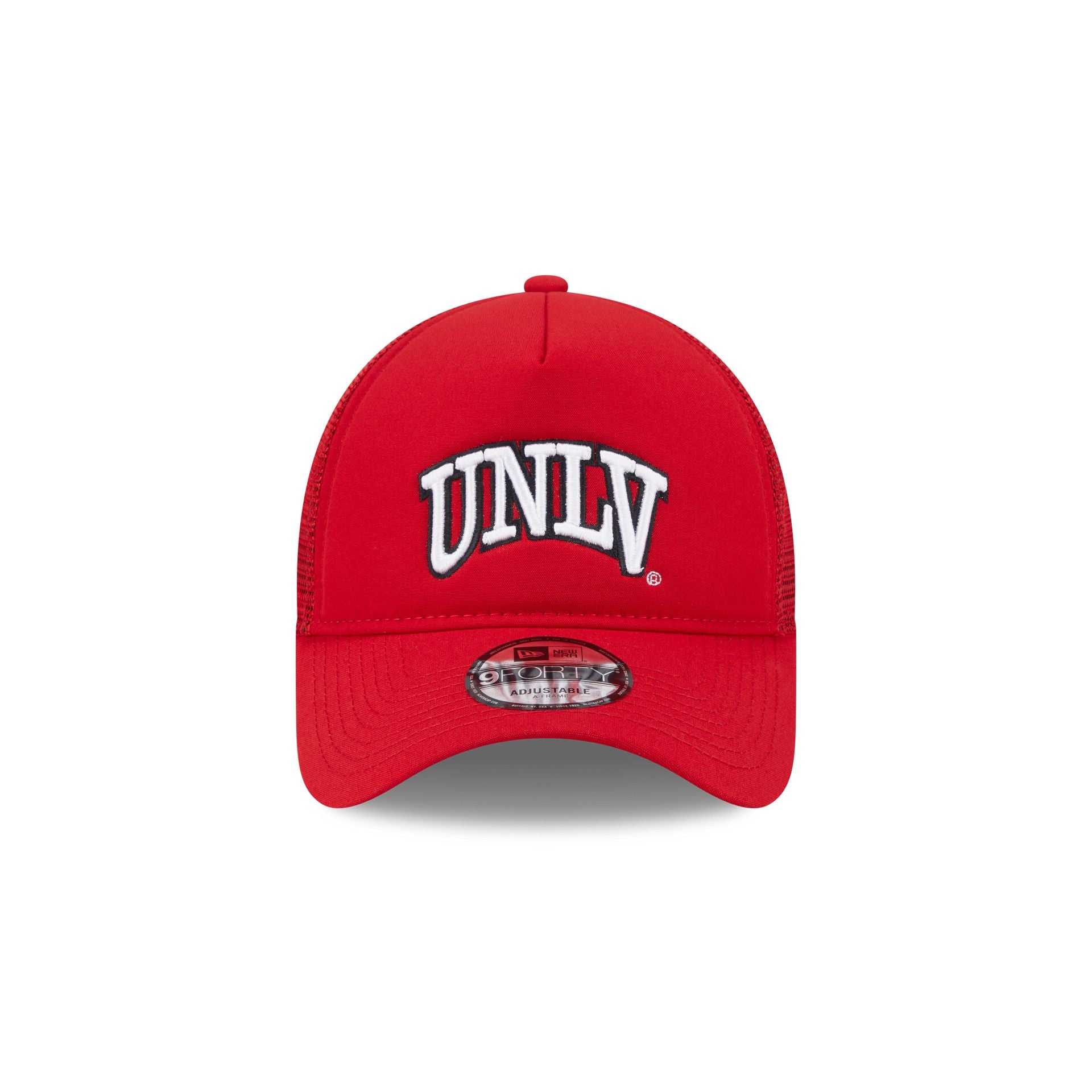 UNLV Runnin' Rebels Go-To 9FORTY A-Frame Trucker Hat - Image 2
