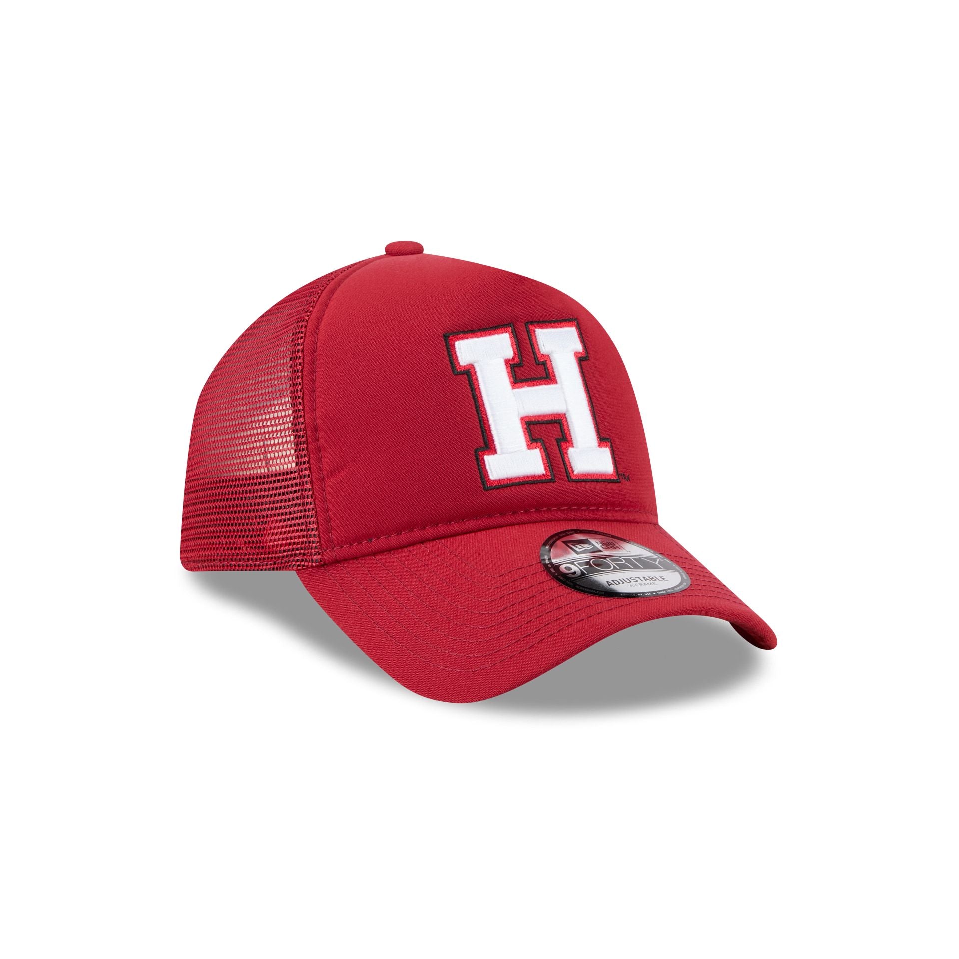 Harvard Crimson Go-To 9FORTY A-Frame Trucker Hat - Image 3
