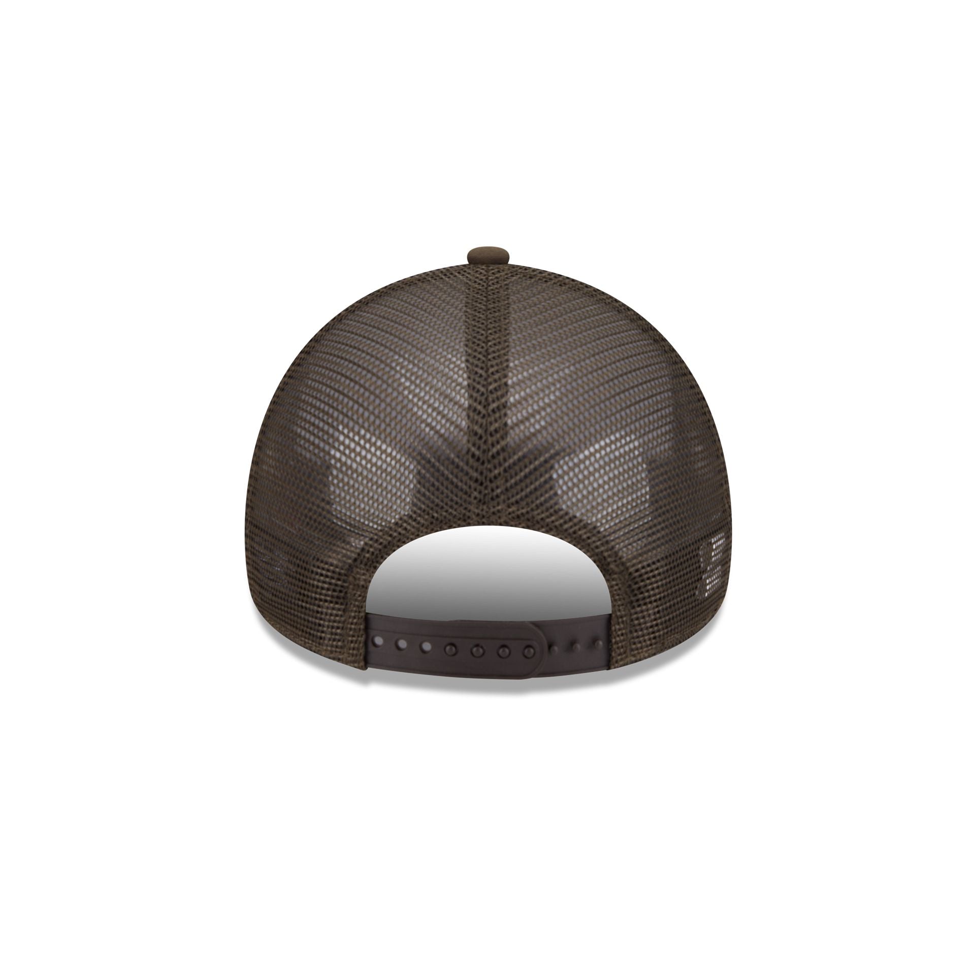 Wyoming Cowboys Go-To 9FORTY A-Frame Trucker Hat - Image 6