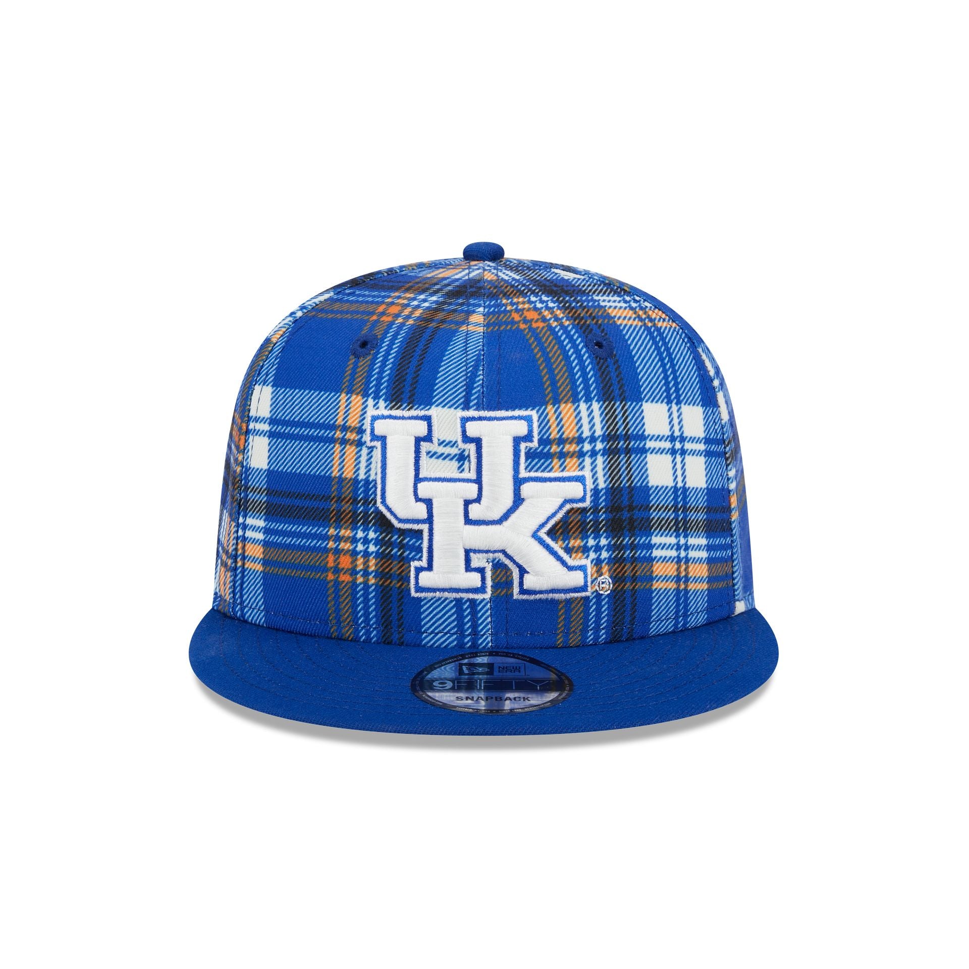Kentucky Wildcats Plaid 9FIFTY Snapback Hat - Image 2