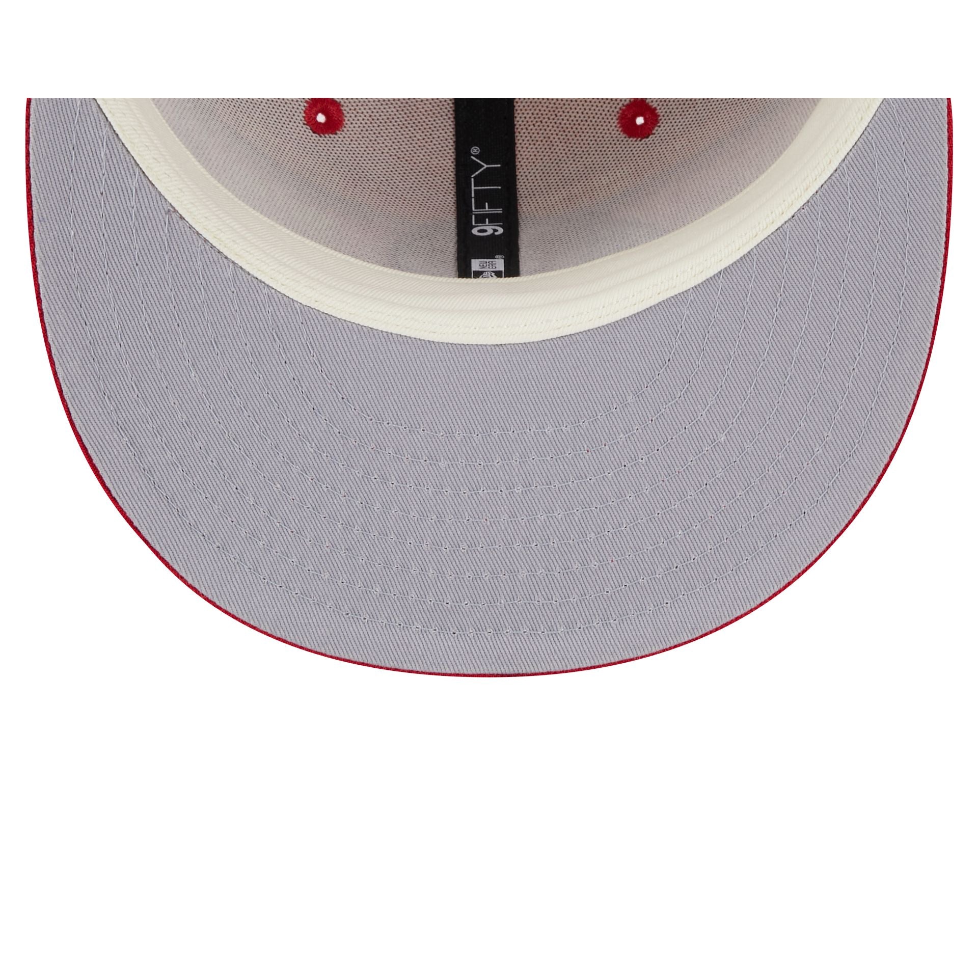 Utah Utes Plaid 9FIFTY Snapback Hat - Image 7