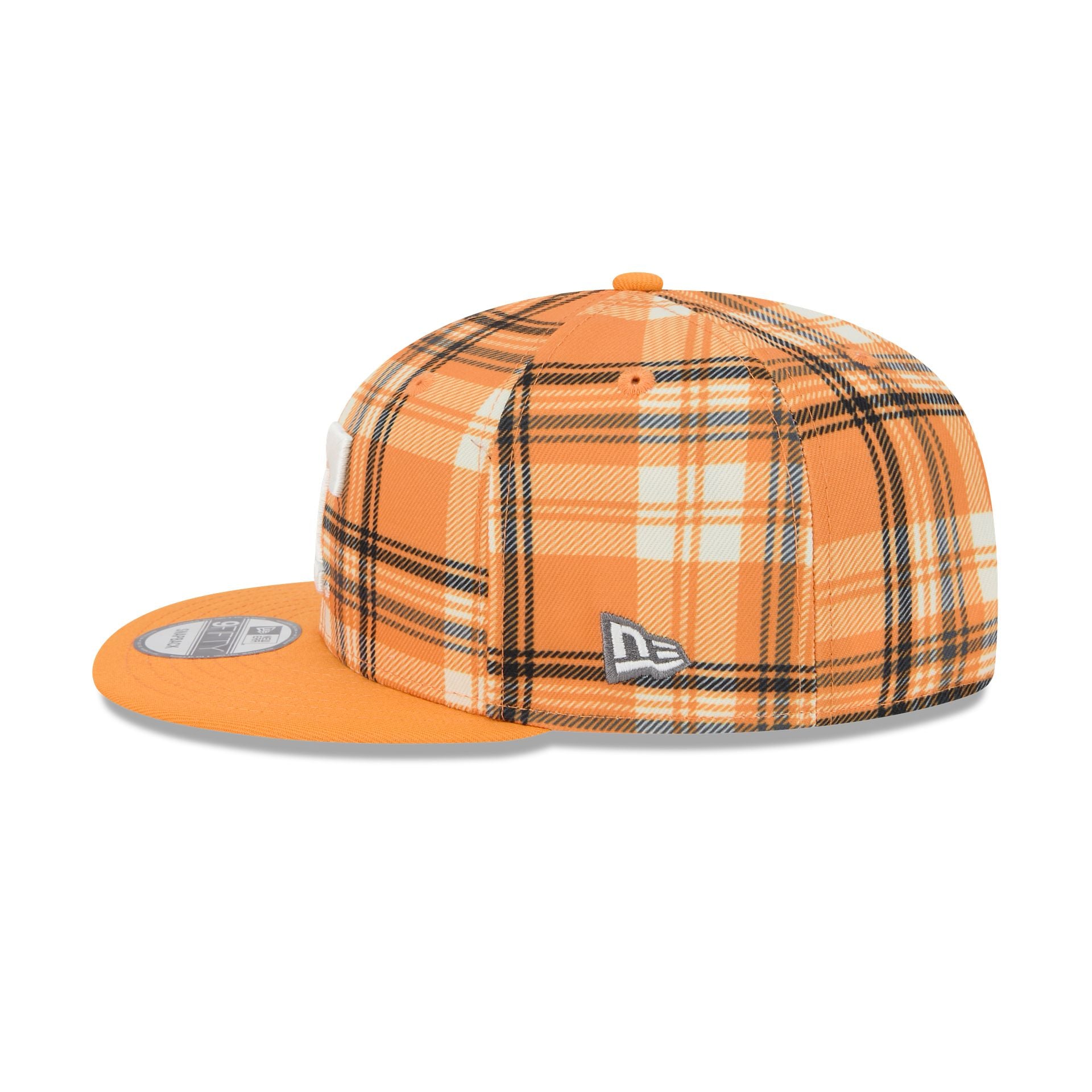 Tennessee Volunteers Plaid 9FIFTY Snapback Hat - Image 4