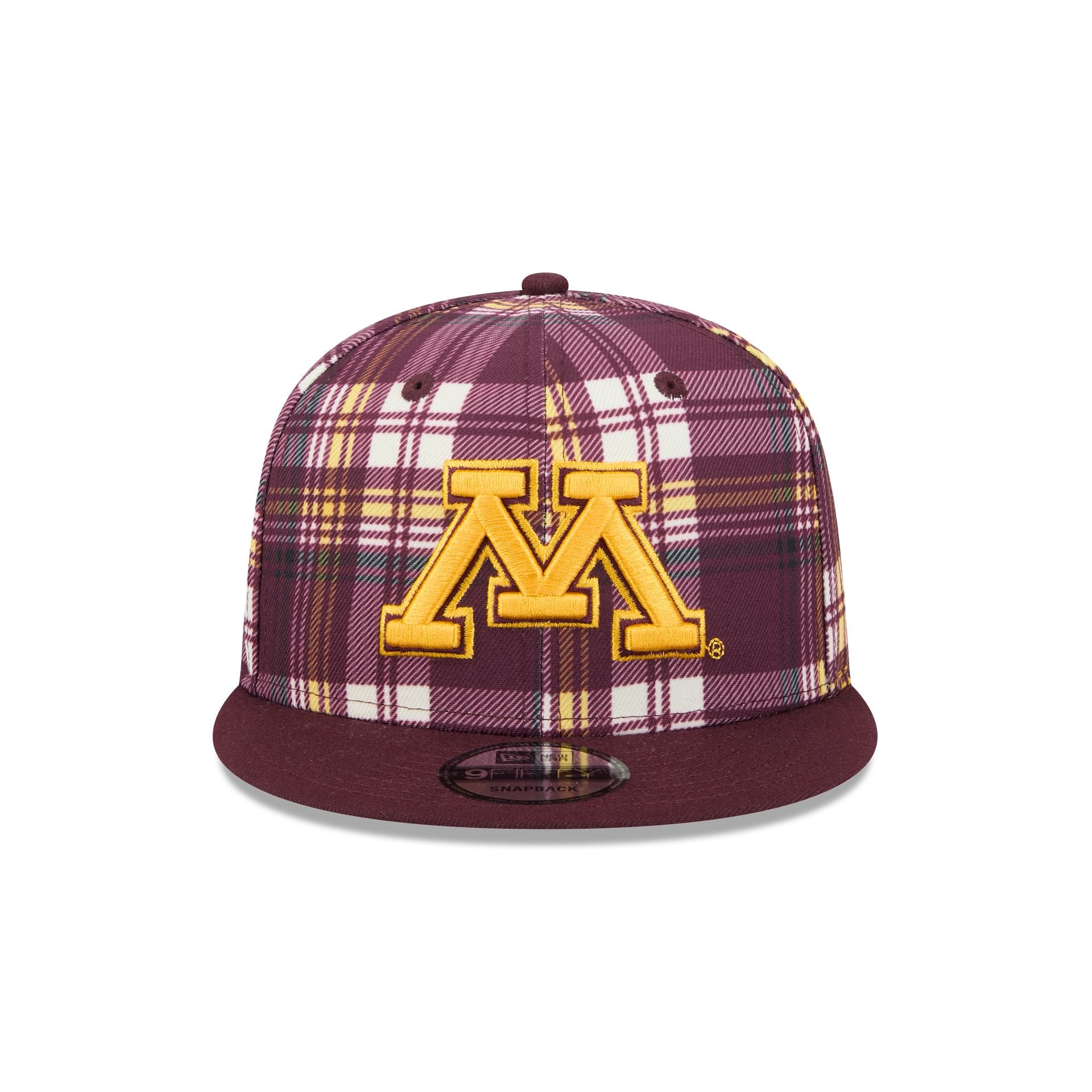Minnesota Gophers Plaid 9FIFTY Snapback Hat - Image 2